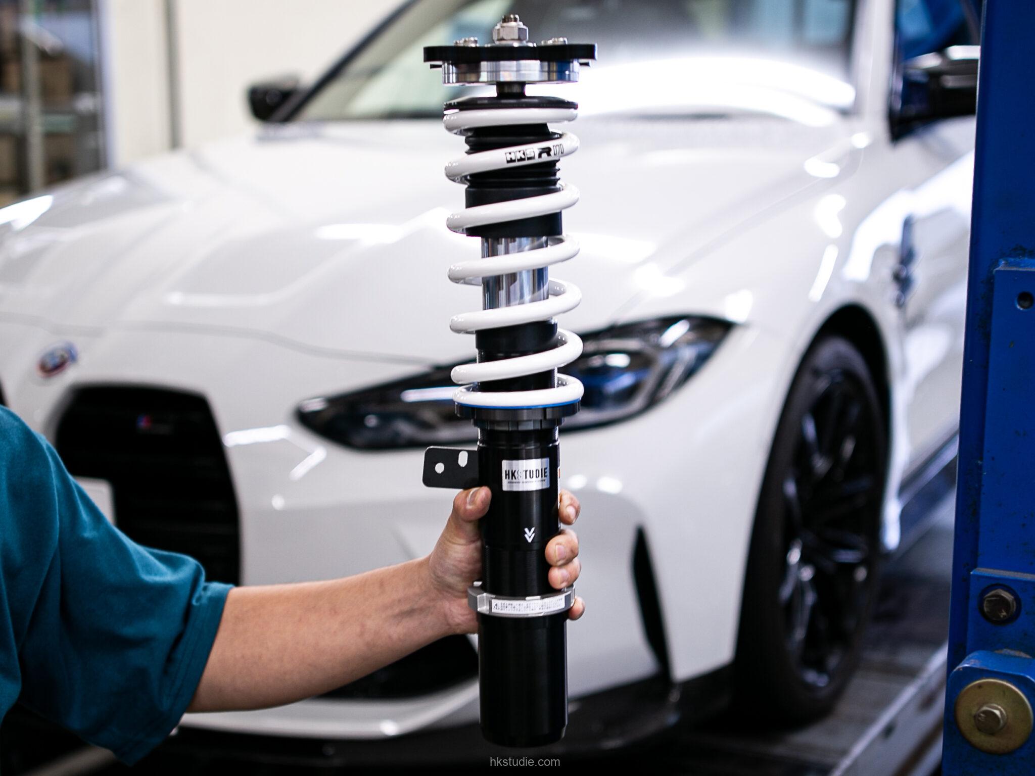 HKSTUDIE Suspension with canceller for BMW M3/M4 G80/G81/G82