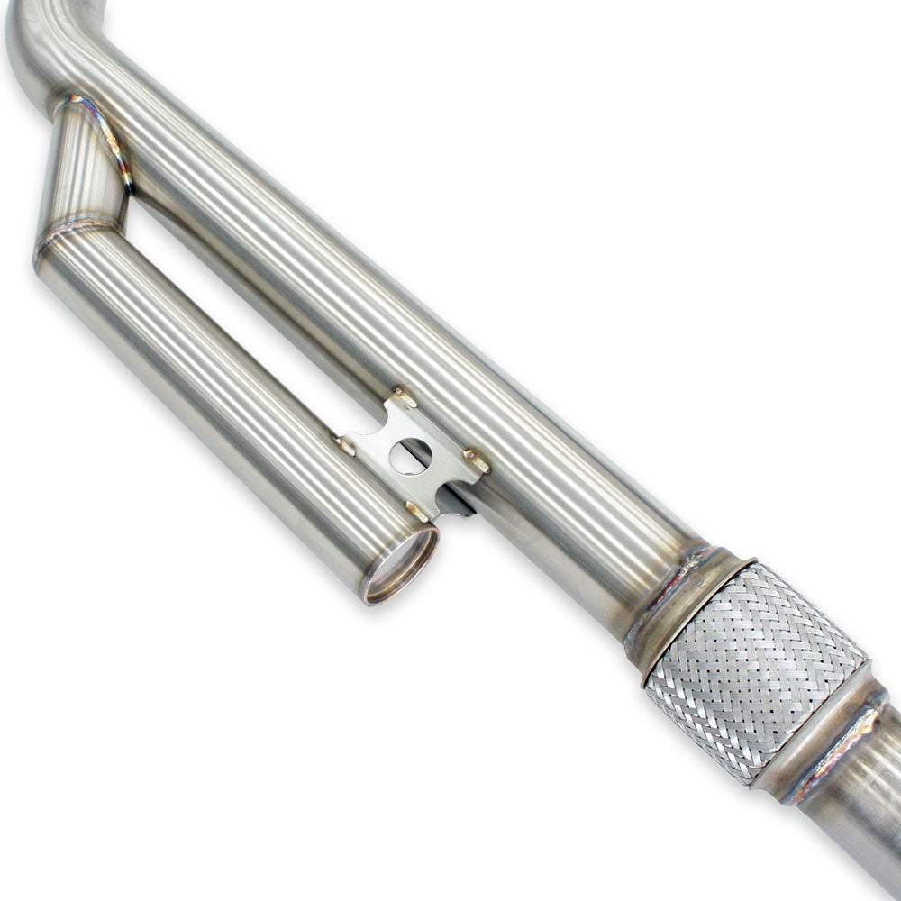 Q300 Cat Back Exhaust w/ SS Rolled Tips - Subaru WRX VB 22+