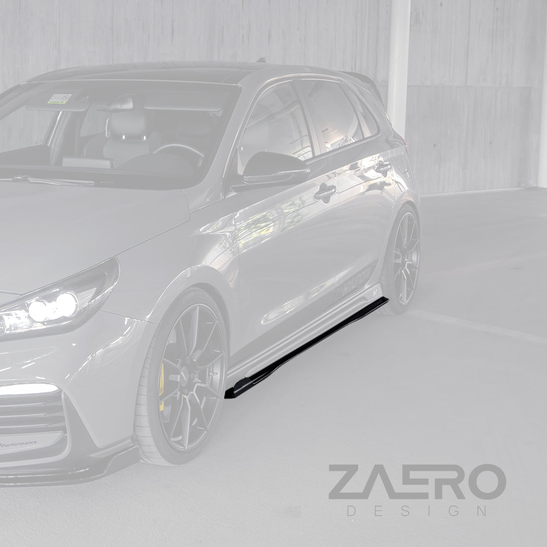 EVO-1 Side Splitter/Skirts for Hyundai i30N Hatch/Fastback 2018+