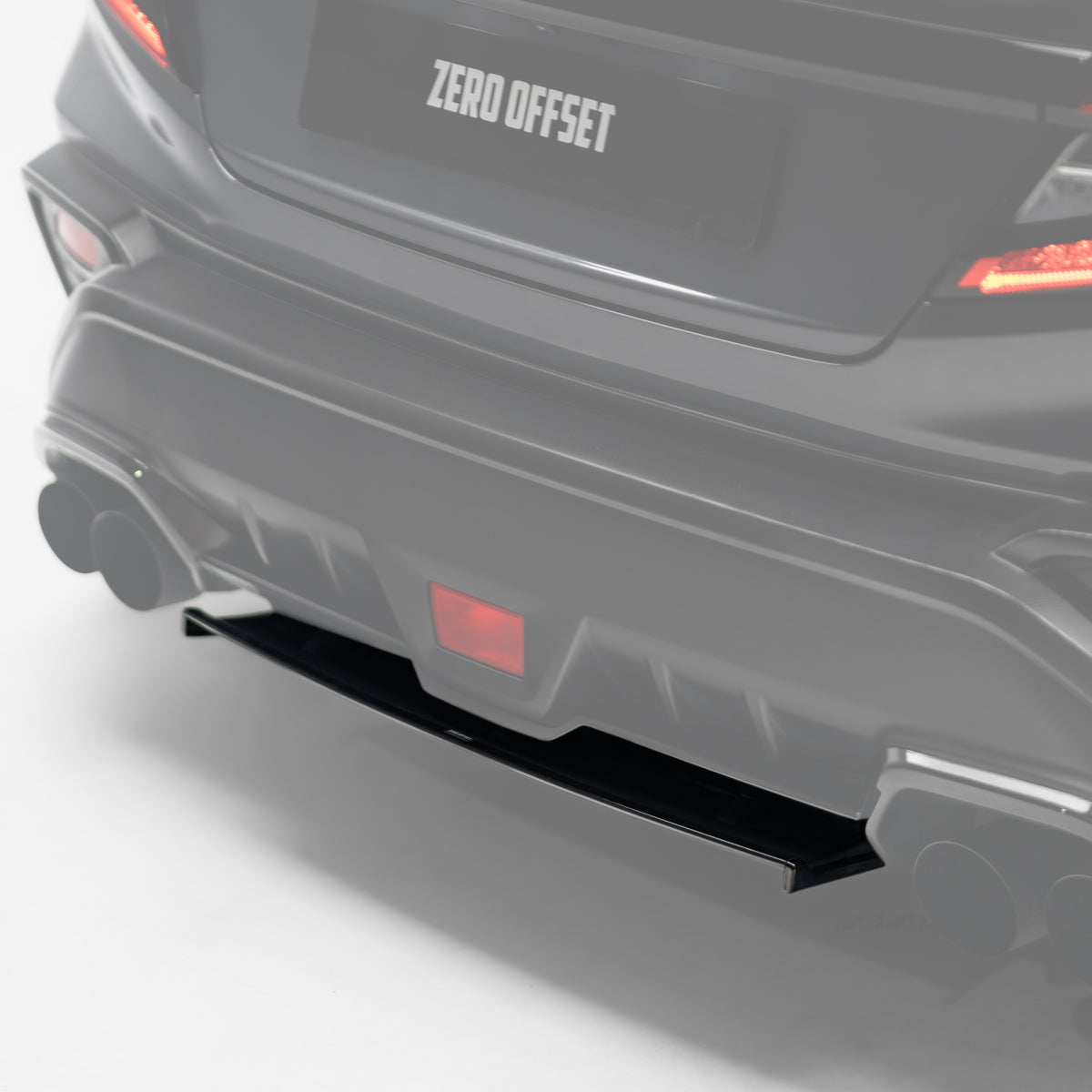 Vb Wrx Rear Diffuser Red STI Style Rear Diffuser for Subaru WRX VB Sedan 2022+