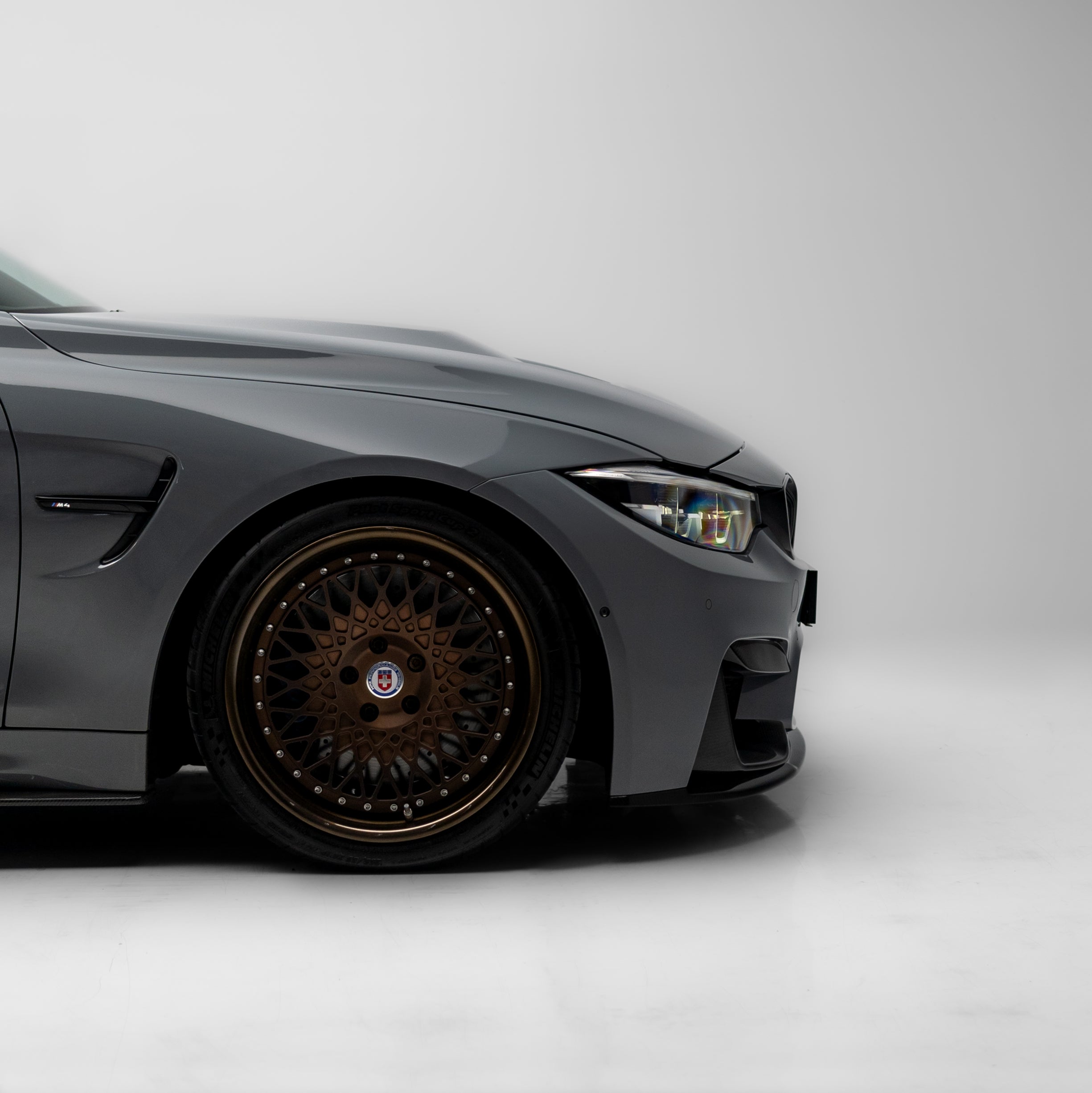 M Performance Style Pre Pregged Dry Carbon Front Lip for BMW M3 F80 / M4 F82 F83 2014-2020