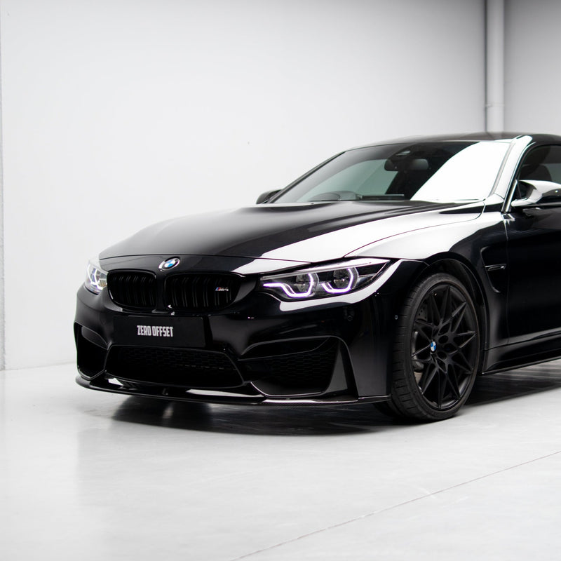 M Performance Style Pre Pregged Dry Carbon Front Lip for BMW M3 F80 / M4 F82 F83 - 14-20