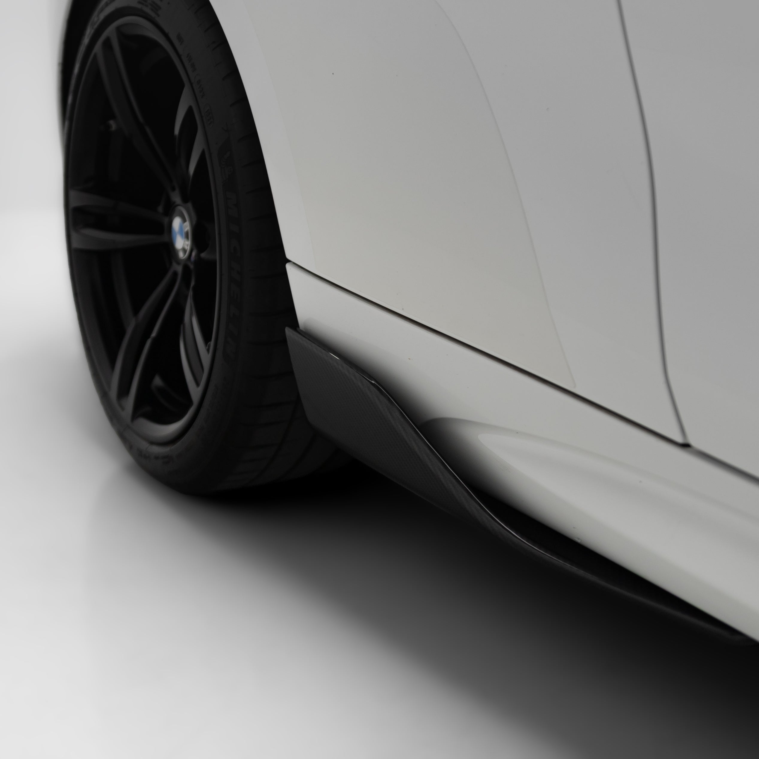 M Performance Style Side Skirt / Winglet Pre-Pregged Dry Carbon Fiber for BMW M2 F87 16-21