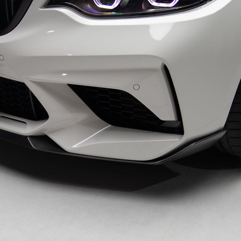 M Performance Style Carbon Fibre Front Lip for BMW F87 M2 Competition 19-21