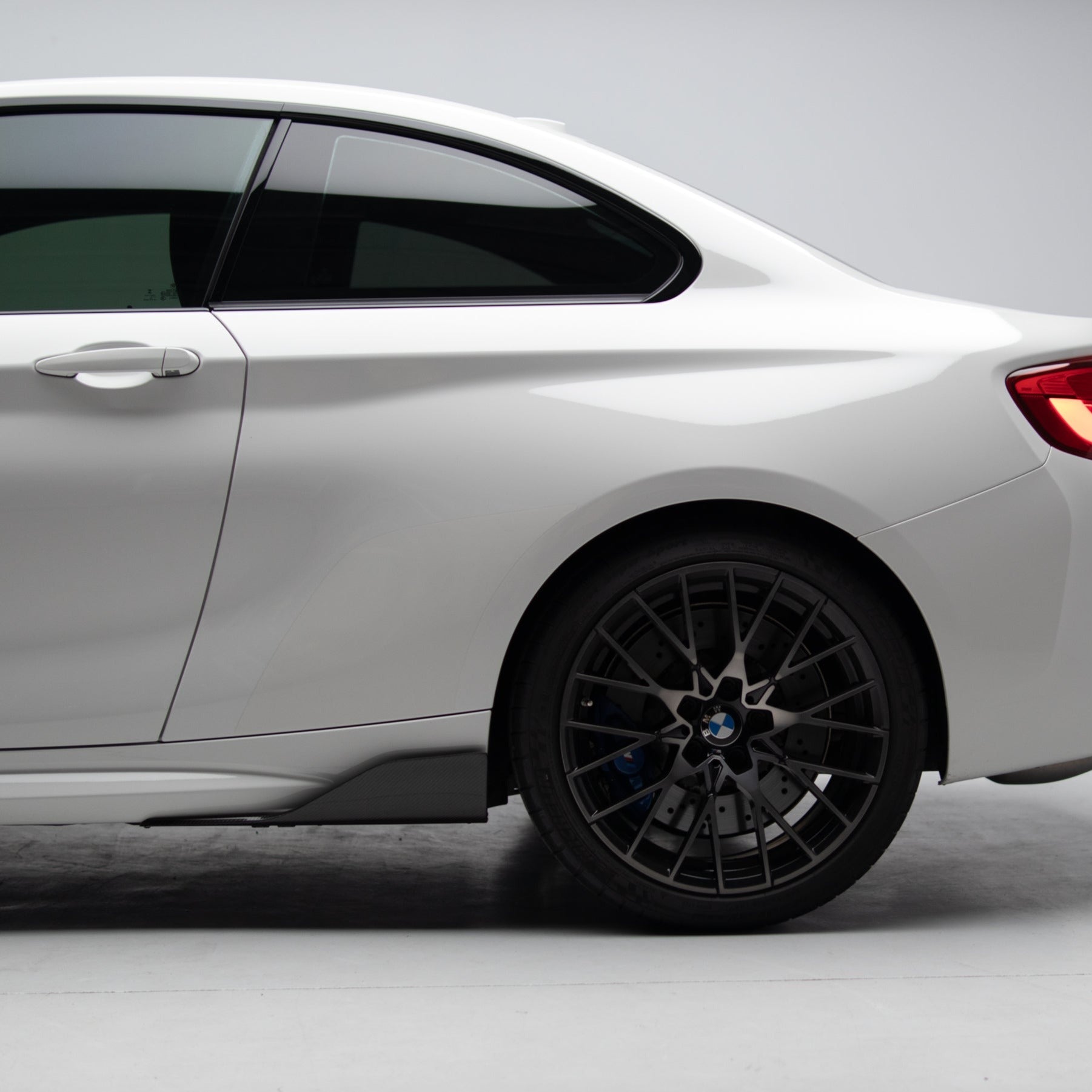 M Performance Style Side Skirt / Winglet Pre-Pregged Dry Carbon Fiber for BMW M2 F87 16-21