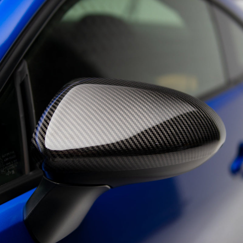 Dry Carbon Mirror Caps for Subaru BRZ (ZD8) / Toyota GR86 (ZN8) 22+