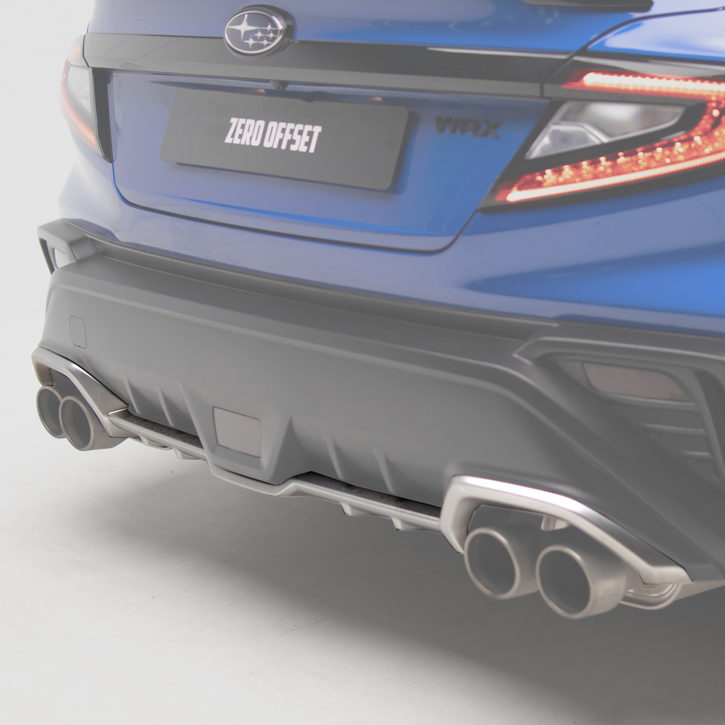 Vb Wrx Rear Diffuser Red STI V2 Style Rear Diffuser for Subaru WRX VB Sedan 2022+