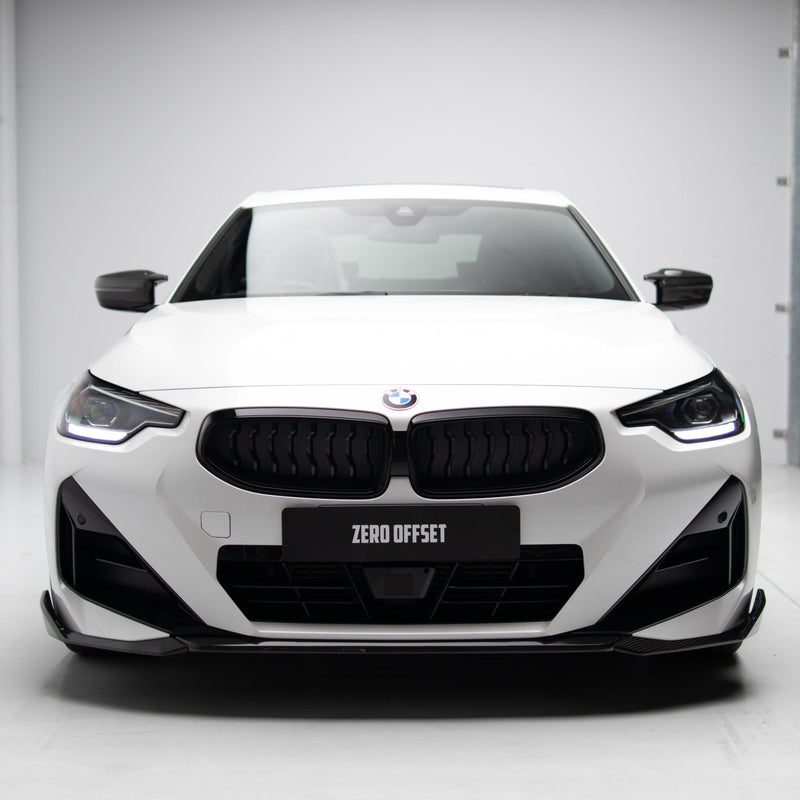 M Performance Style Pre Pregged Dry Carbon Fiber Front Lip for BMW 2 Series Coupe G42 21+