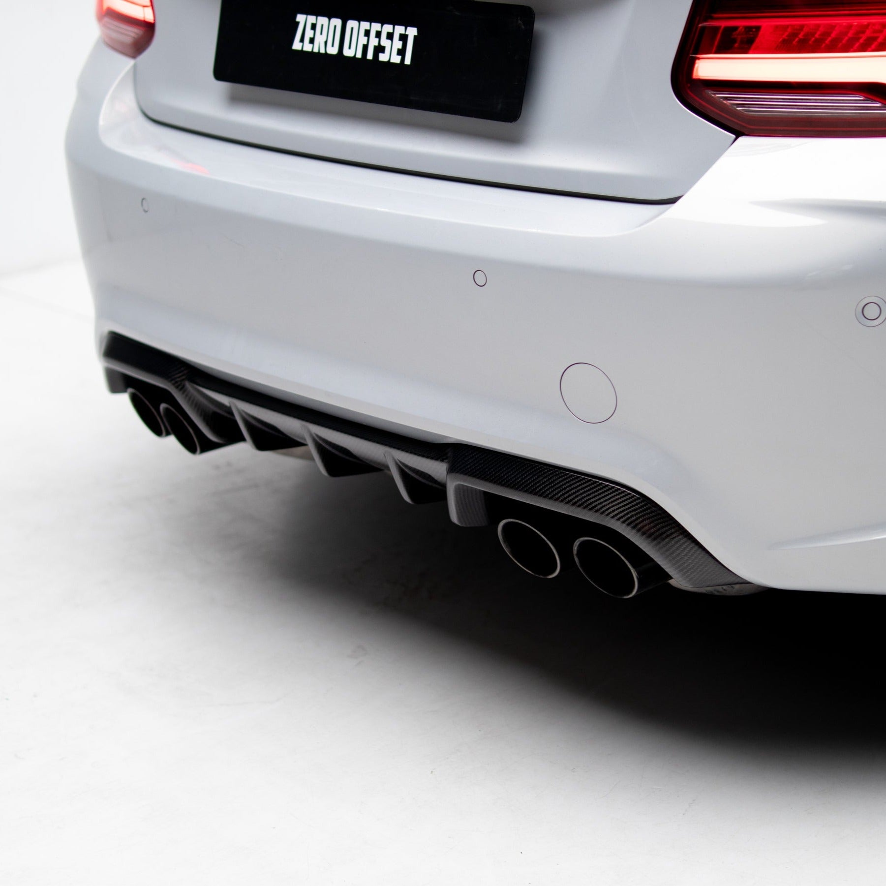 M Performance Style Carbon Fiber Rear Diffuser for BMW M2 F87 16-21