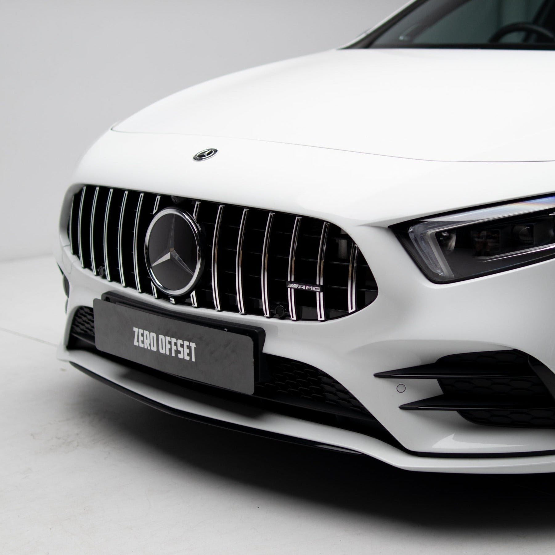 AMG Panamericana Style Grille for Mercedes-Benz A Class W177 Hatch / V177 Sedan 2019-2023 - Silver