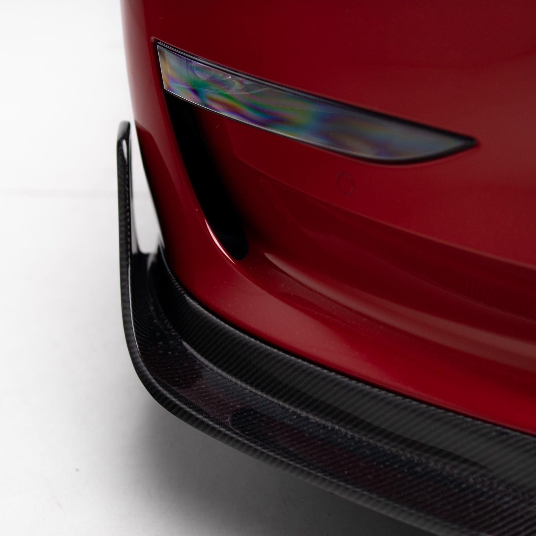 Vorsteiner Style Front Lip (Carbon Fibre) for Tesla Model 3 19-23
