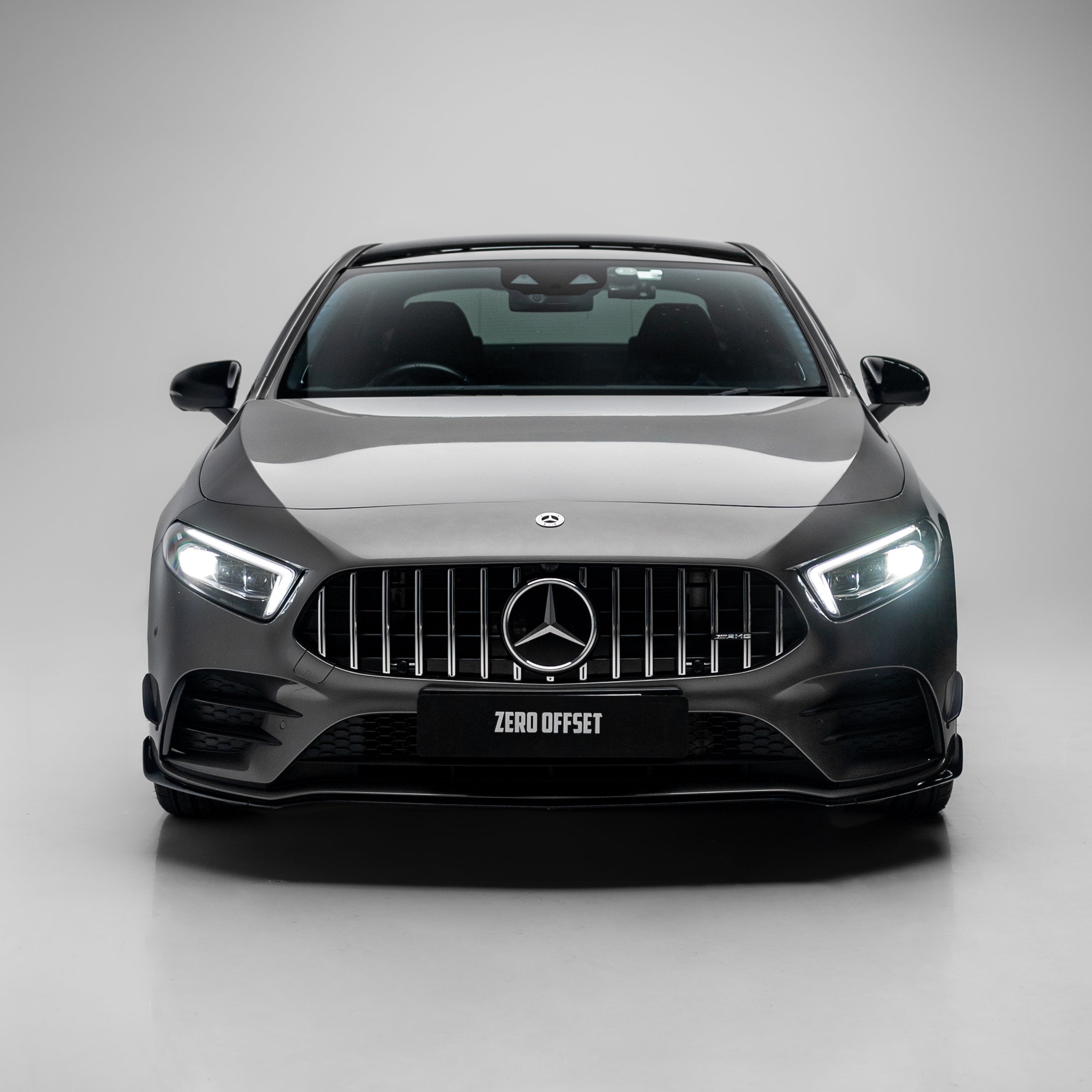 AMG Panamericana Style Grille for Mercedes-Benz A Class W177 Hatch / V177 Sedan 2019-2023 - Silver