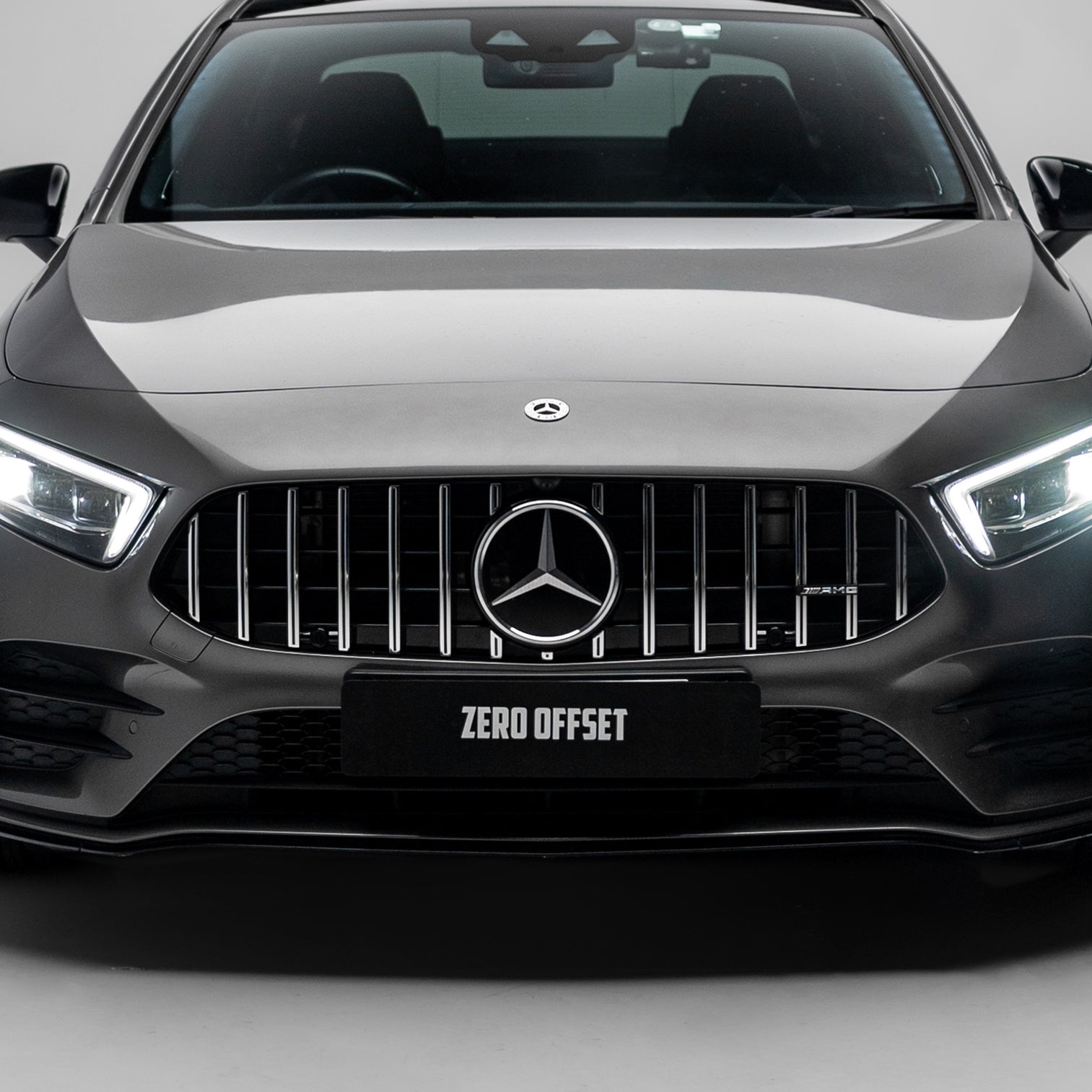 AMG Panamericana Style Grille for Mercedes-Benz A Class W177 Hatch / V177 Sedan 2019-2023 - Silver