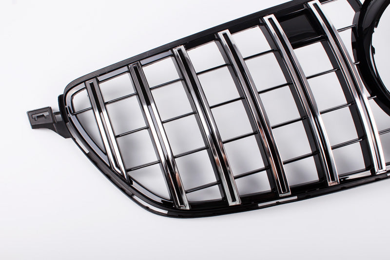 AMG Panamericana Style Grille for Mercedes GLE Class W292 Wagon C292 Coupe 15-19 - Silver