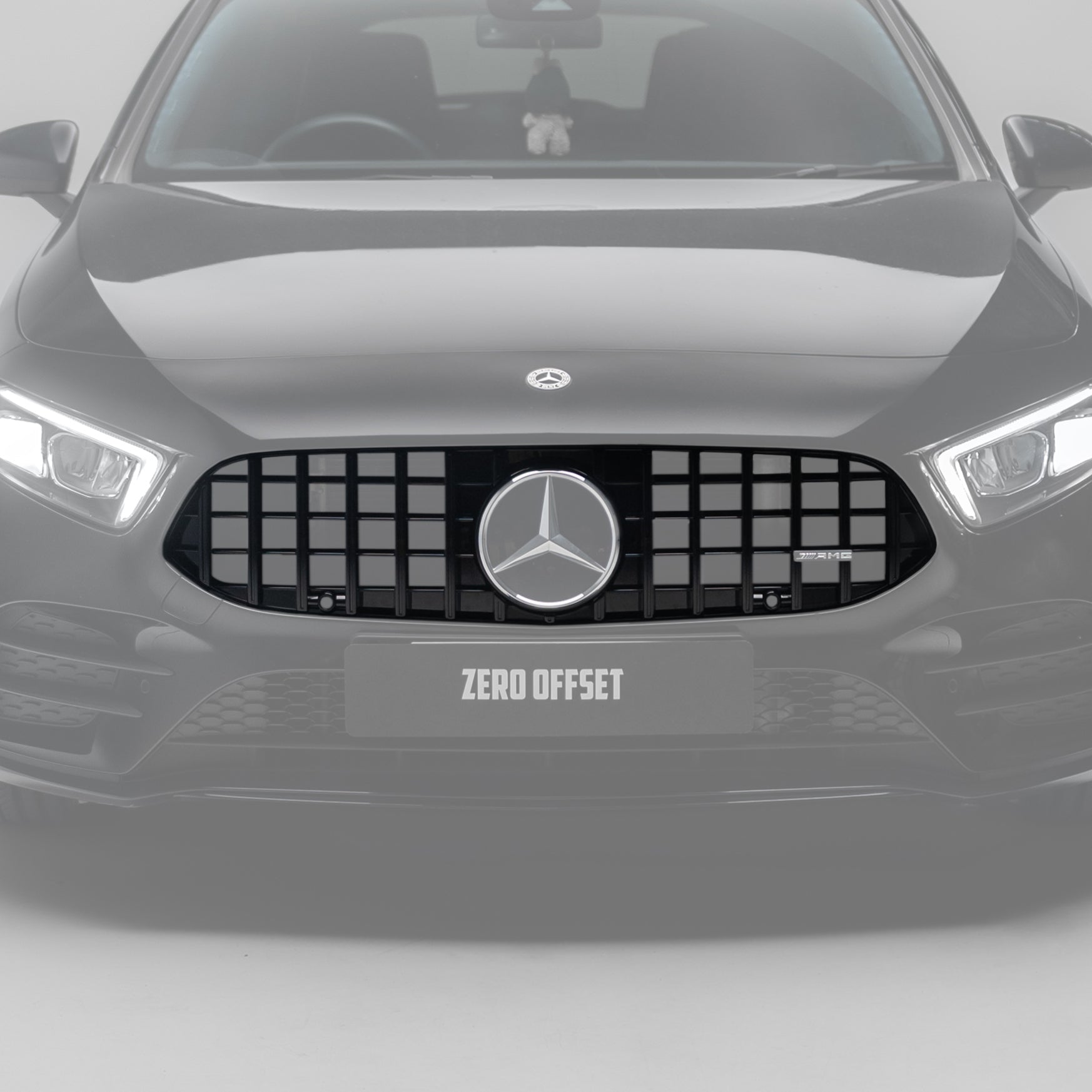 AMG Panamericana Style Grille for Mercedes-Benz A Class W177 Hatch / V177 Sedan 2019-2023 - Black