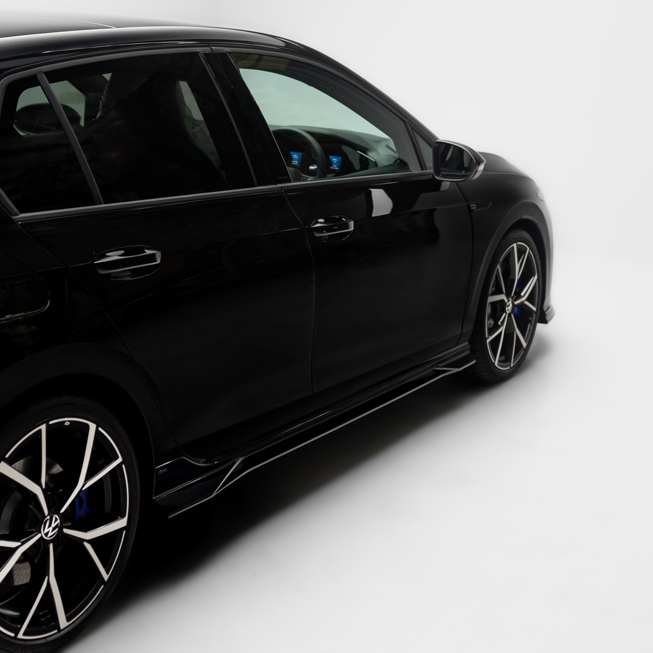 EVO-1 Side Splitters for Volkswagen Golf MK8 MK8.5 TSI, GTI & R 2021+