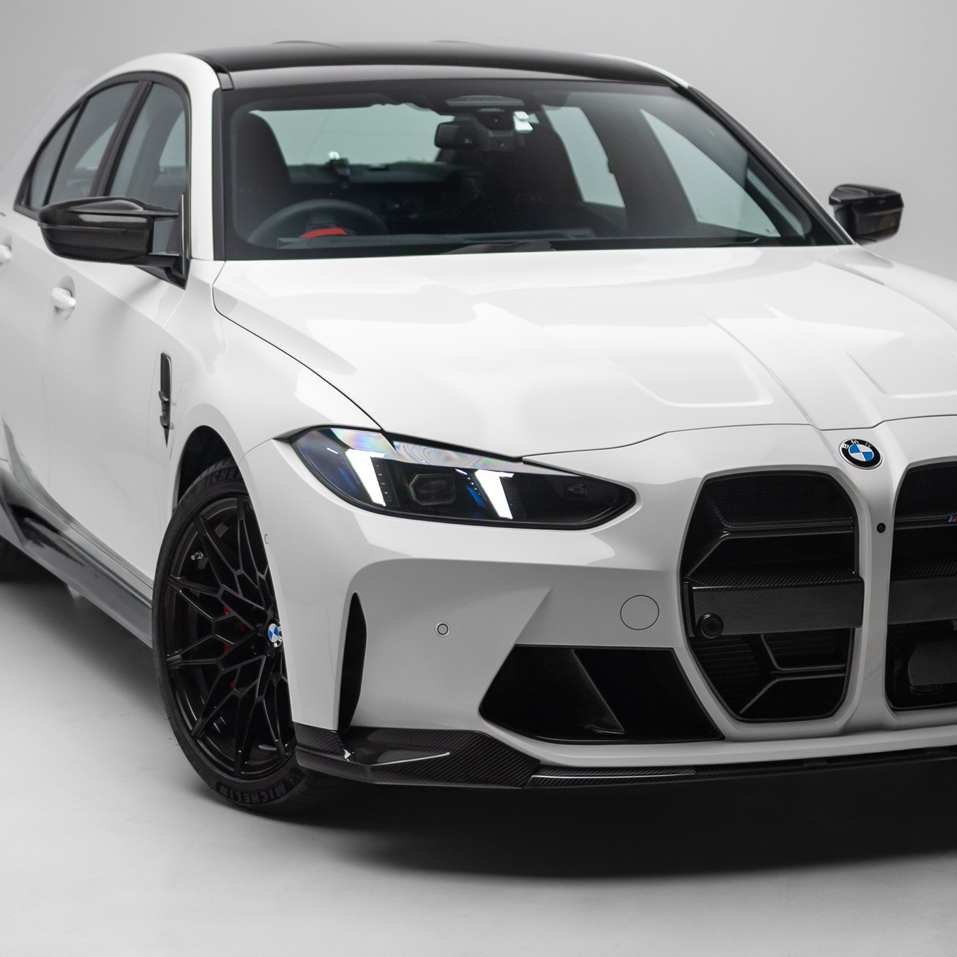 M Performance Style Pre Pregged Dry Carbon Front Lip for BMW M3 G80 G81 / M4 G82 G83 2020+