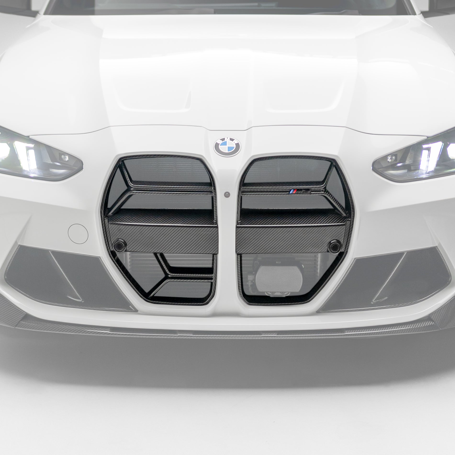 CSL Style Pre Pregged Dry Carbon Grille for BMW M3 G80 G81 / M4 G82 G83 with ACC 2020+