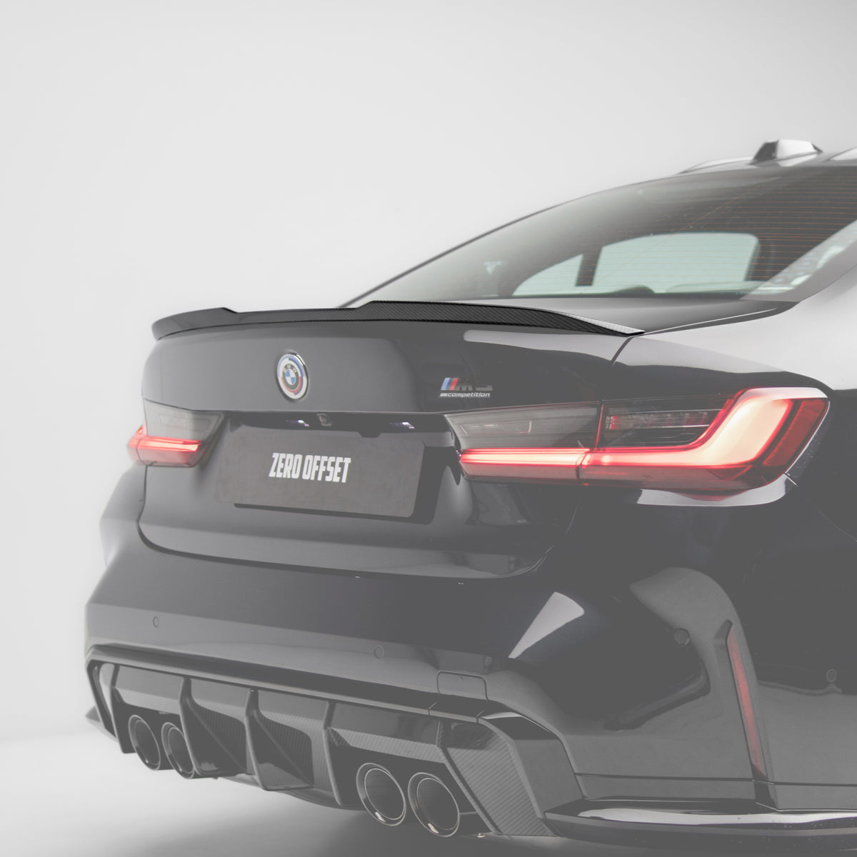 M-Performance V1 Style Pre Pregged Dry Carbon Spoiler for BMW 3 Series