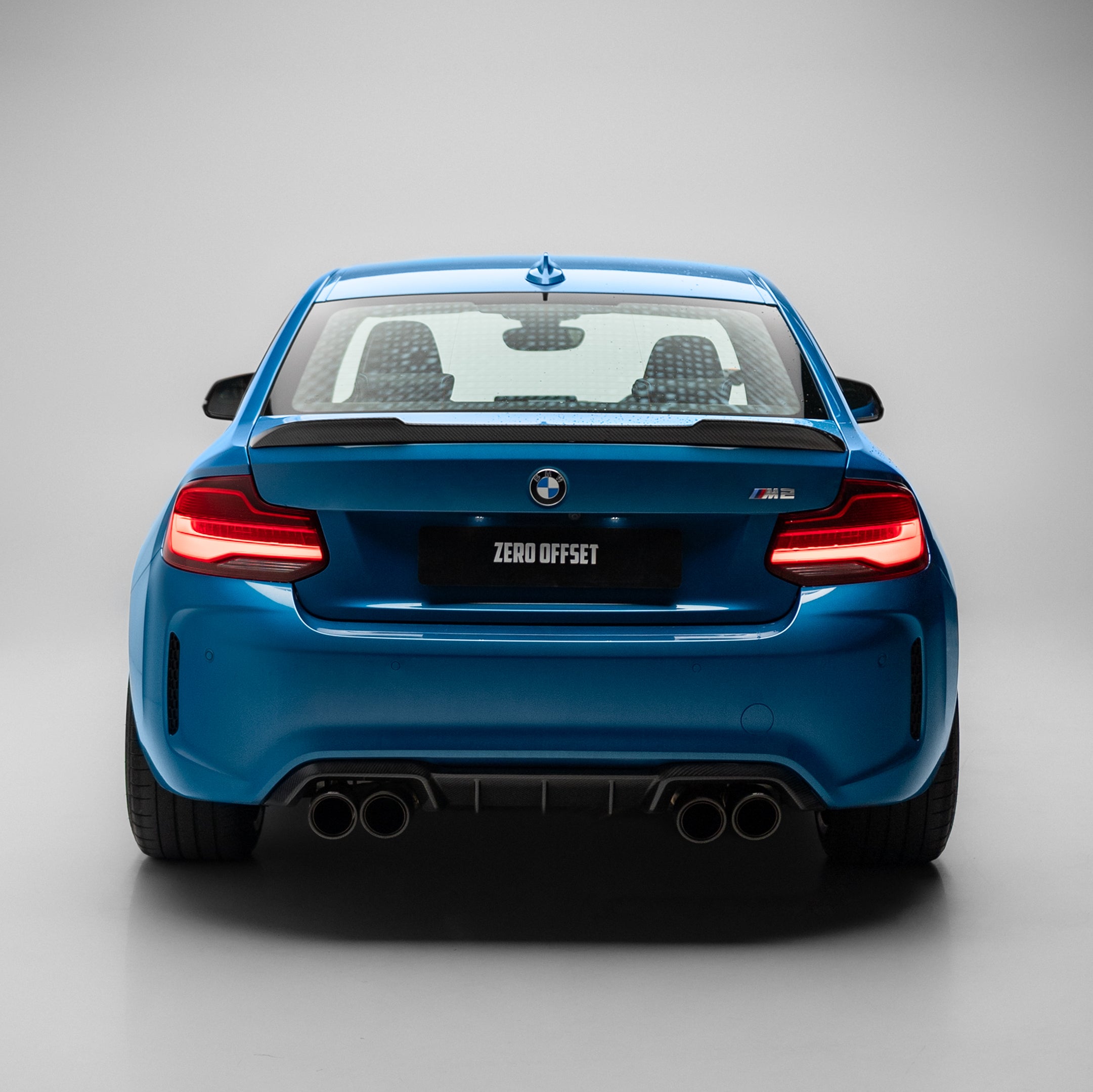 CS Style Pre Pregged Dry Carbon Fiber Trunk Lid Spoiler for BMW 2 Series M2 F22 F87 2014-2021