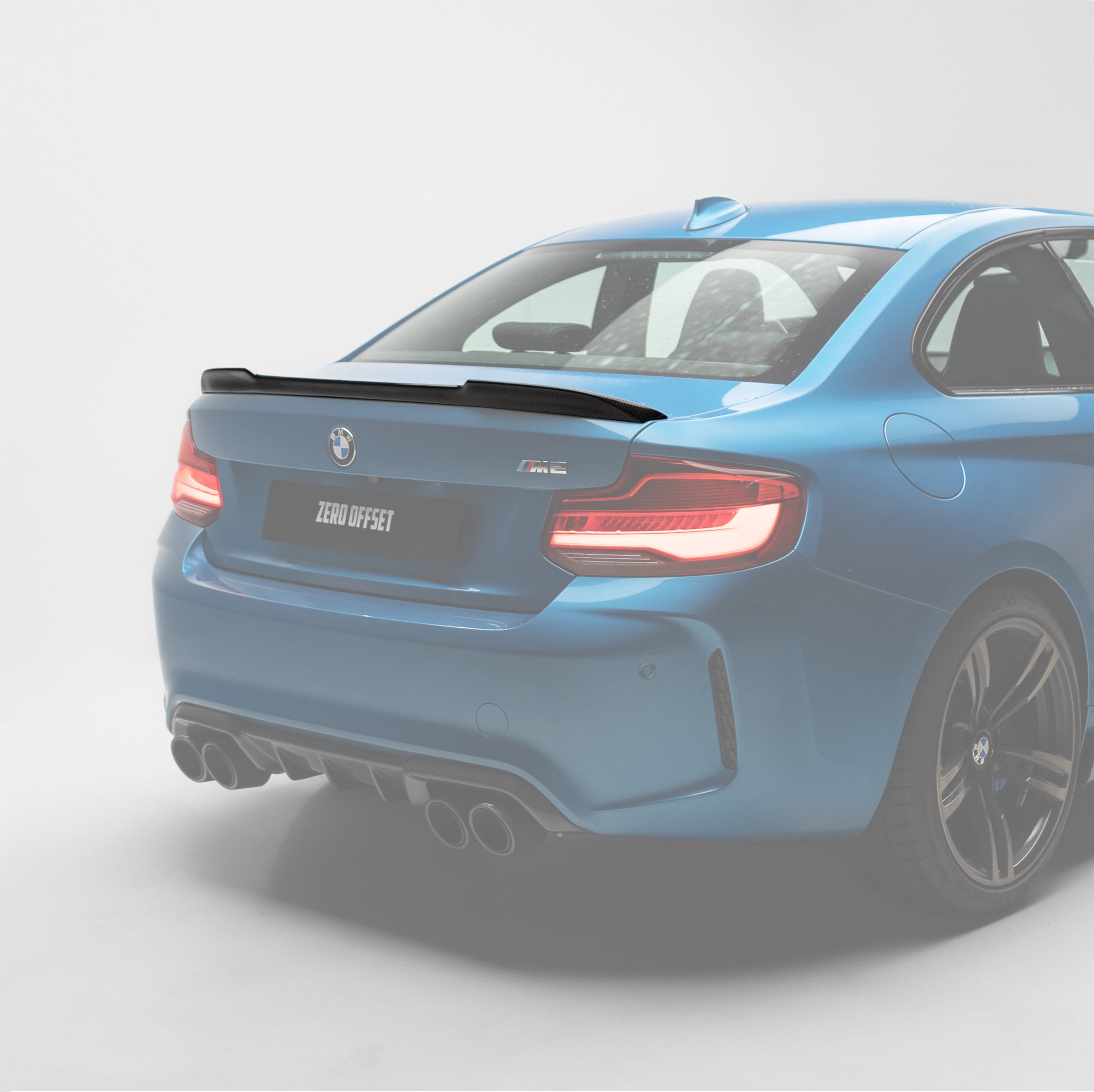 CS Style Pre Pregged Dry Carbon Fiber Trunk Lid Spoiler for BMW 2 Series M2 F22 F87 2014-2021
