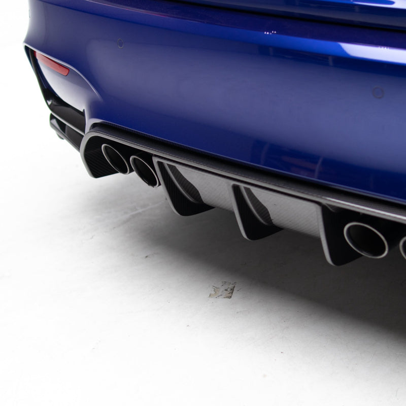Carbon Fibre Performance Rear Diffuser For BMW M3 M4, 52% OFF