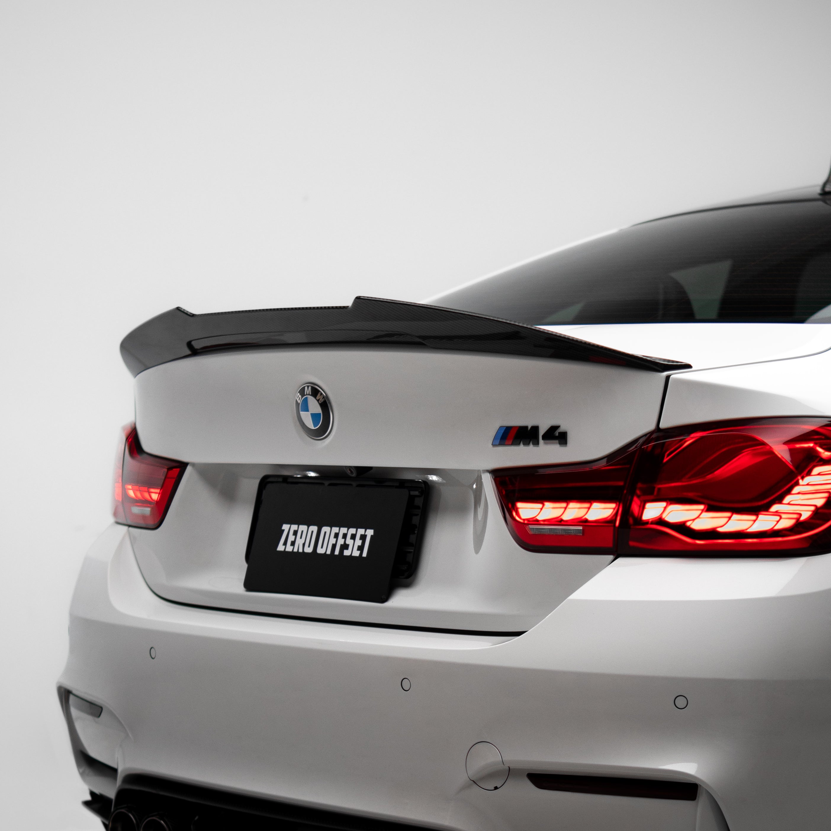 PSM Spoiler Pre Pregged Dry Carbon Fiber Style for BMW M4 F82 2014-2020