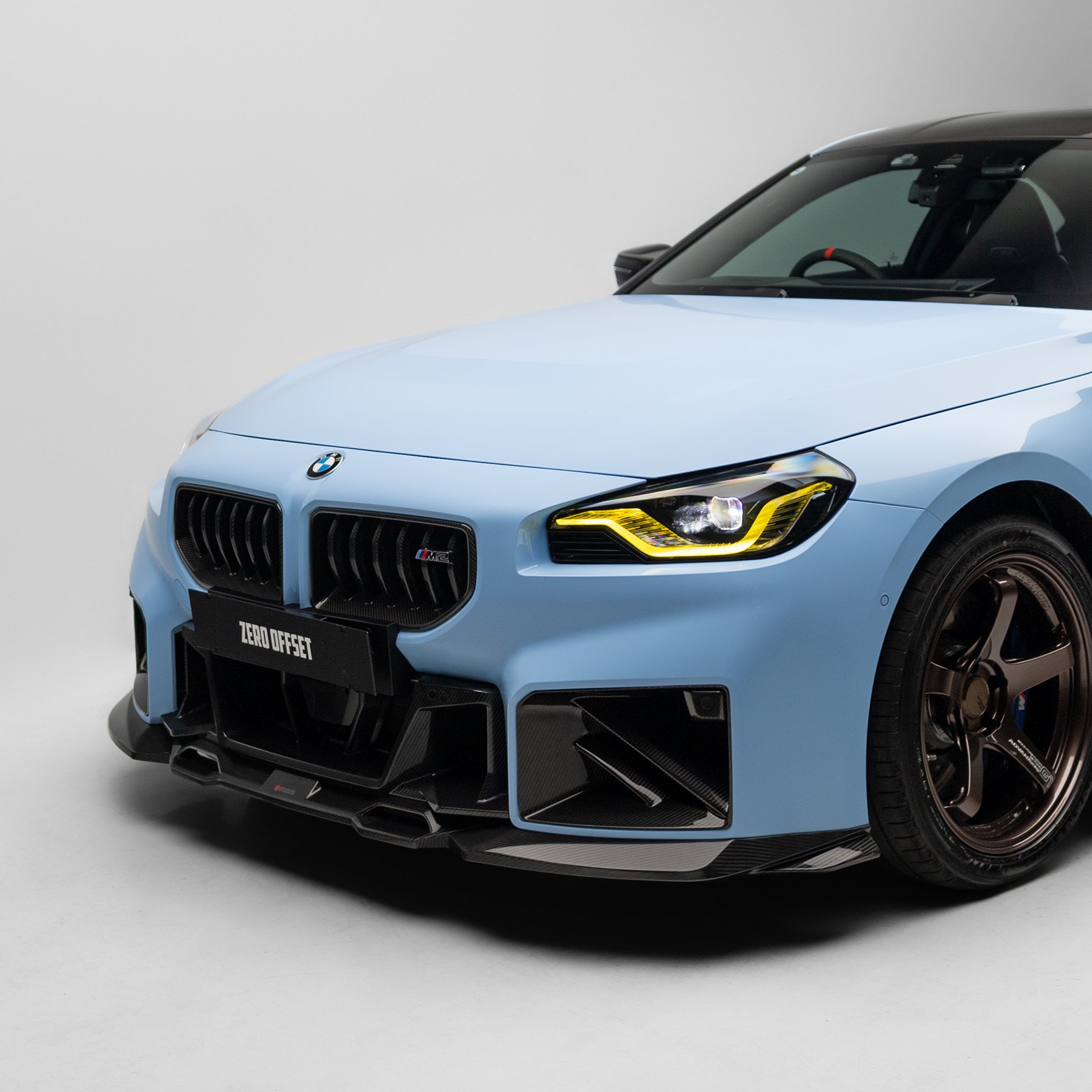 Sooqoo Pre Pregged Dry Carbon Fiber Front Intake Ducts for BMW M2 G87 2023+