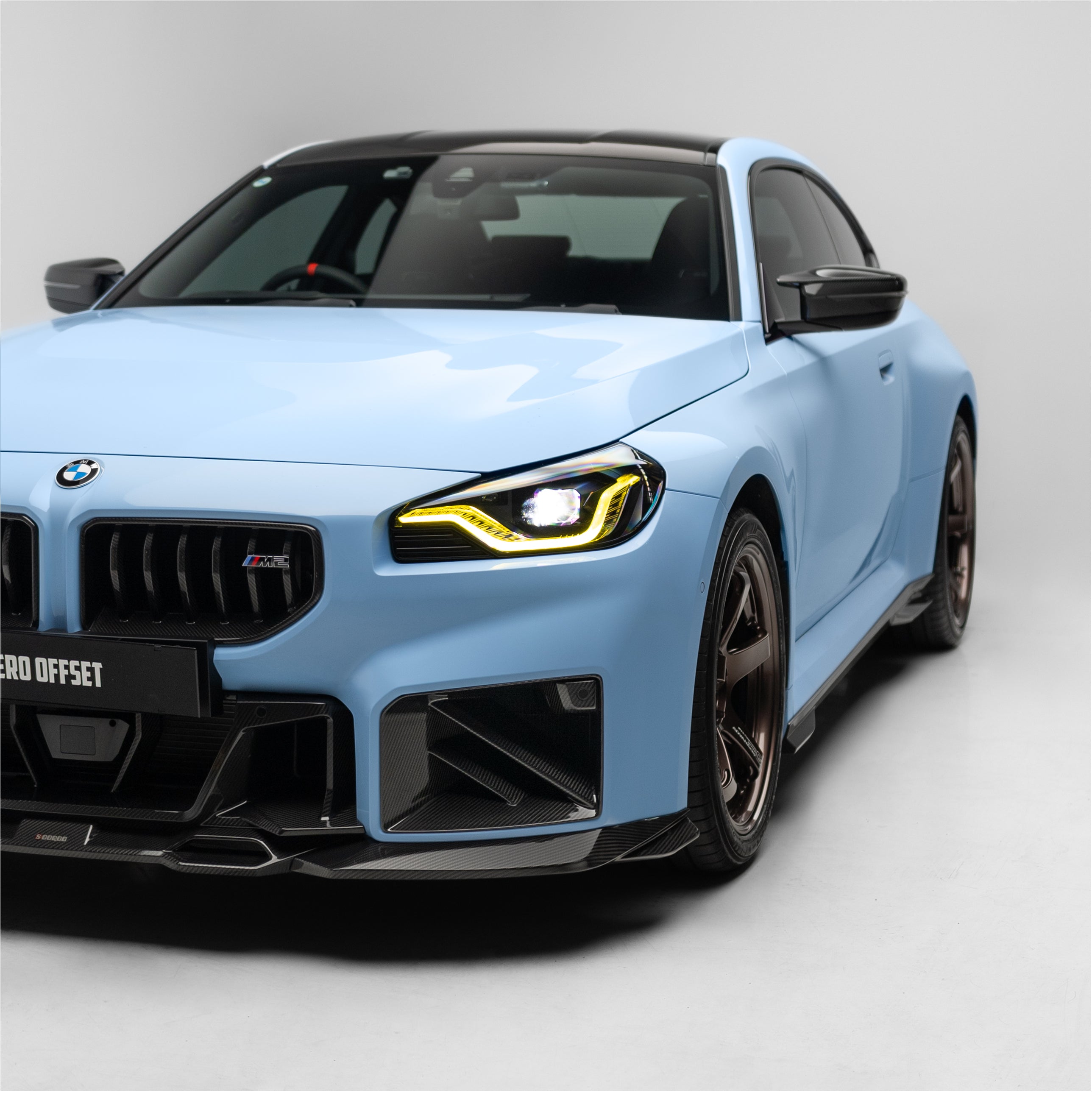 Sooqoo Pre Pregged Dry Carbon Fiber Front Intake Ducts for BMW M2 G87 2023+