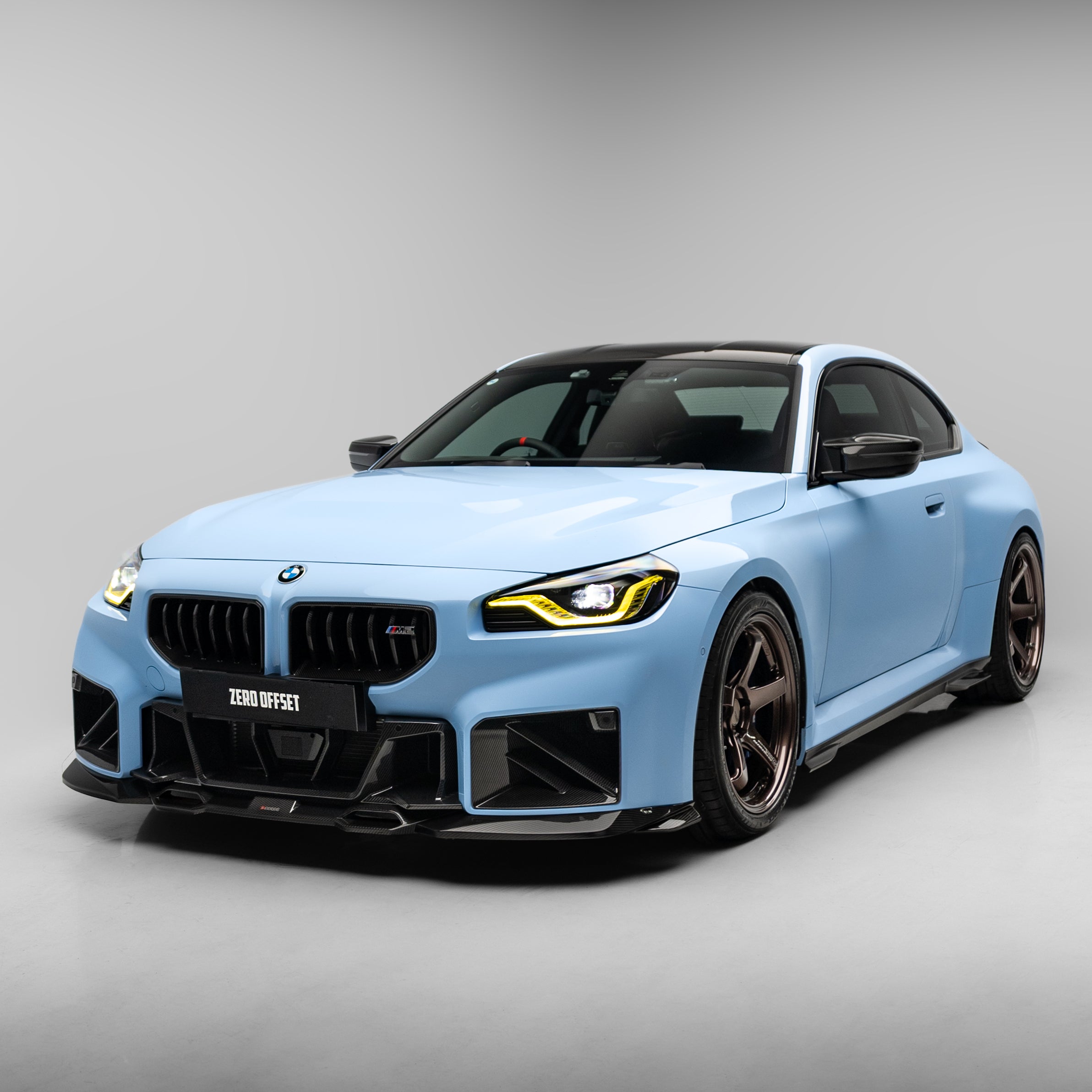 Sooqoo Pre Pregged Dry Carbon Fiber Front Intake Ducts for BMW M2 G87 2023+