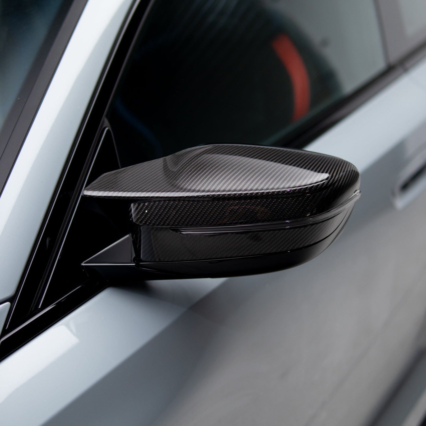 M-Performance Style Pre Pregged Dry Carbon Fiber Mirrors Caps for BMW M240i G42 / M340i LCI /M2 G87 / M3 G80 G81 / M4 G82 G83 2020+