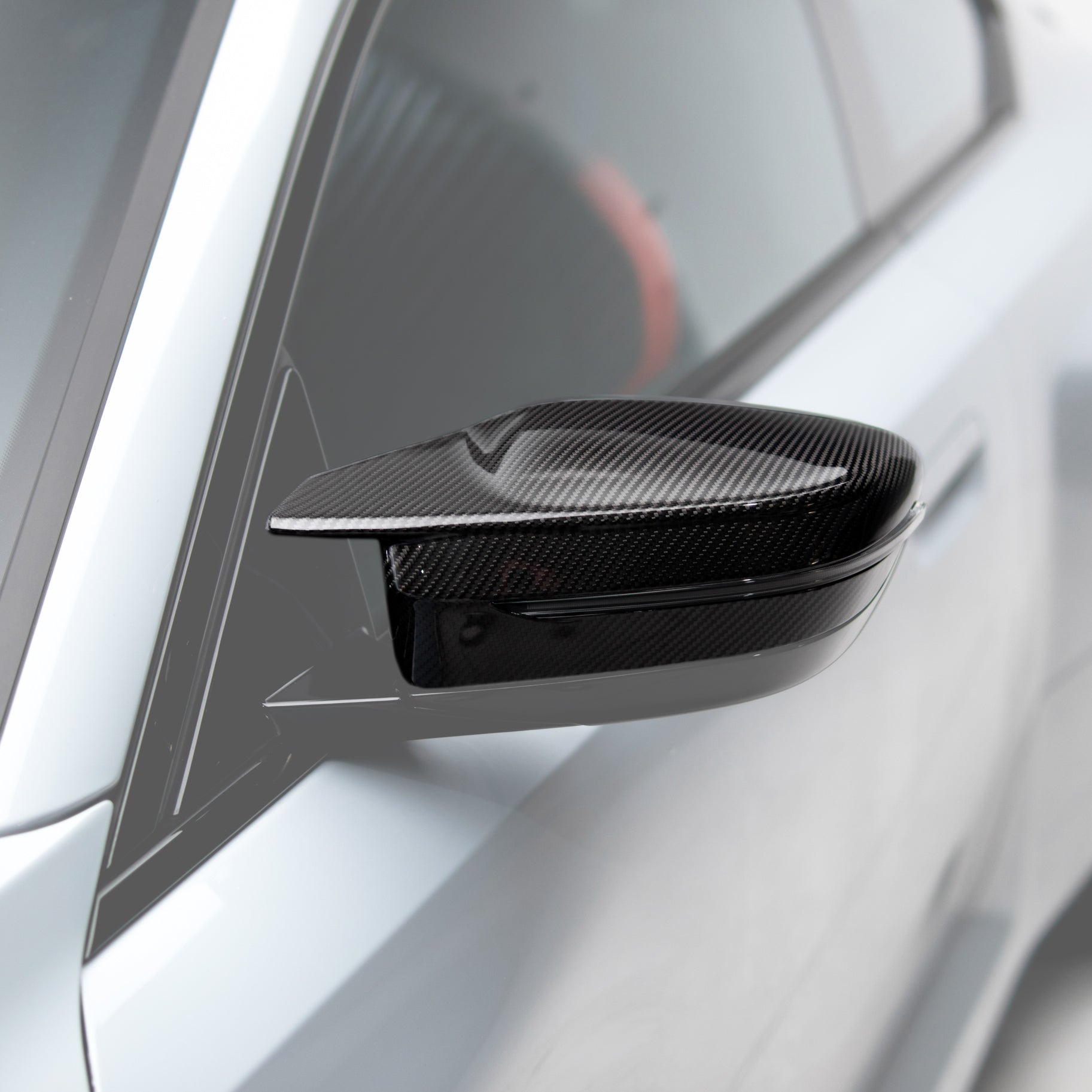 M-Performance Style Pre Pregged Dry Carbon Fiber Mirrors Caps for BMW M240i G42 / M340i LCI /M2 G87 / M3 G80 G81 / M4 G82 G83 2020+