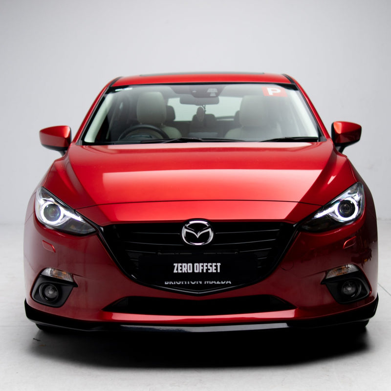 Kuroi Style Front Lip for 13-16 Mazda 3 BM