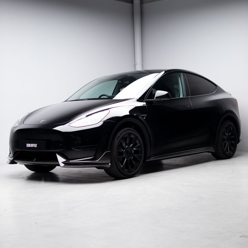 Tesla Model Y Premium Prepreg Carbon Fiber Side Skirt