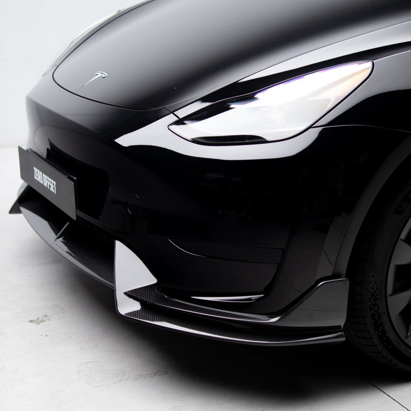 Tesla Model Y Premium Prepreg Carbon Fiber Front Lip