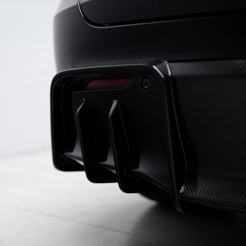 Tesla Model Y Premium Prepreg Carbon Fiber Rear Diffuser