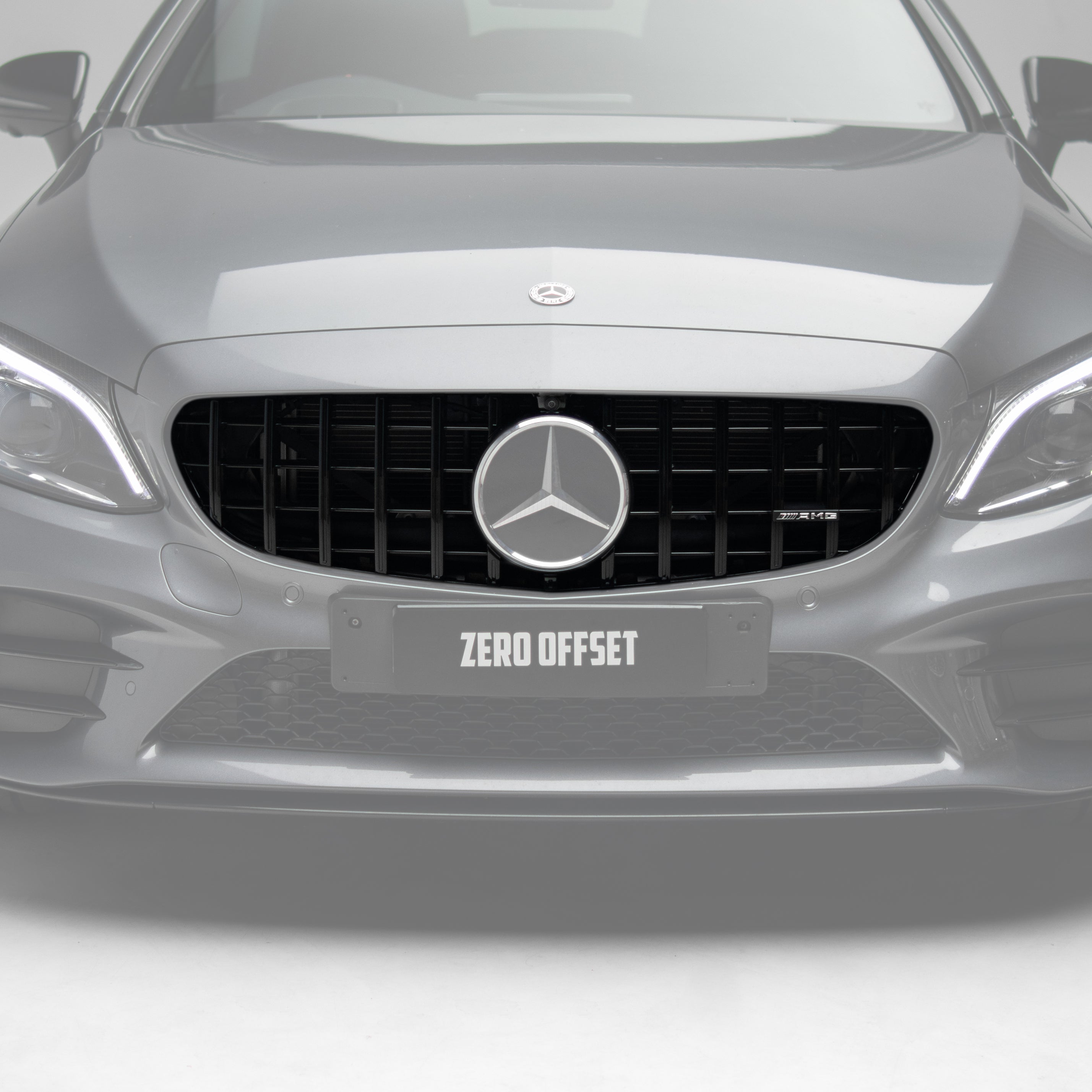 AMG Panamericana Style Grille for Mercedes-Benz  C Class (AMG Line) C205/W205 2019-2022 - Black