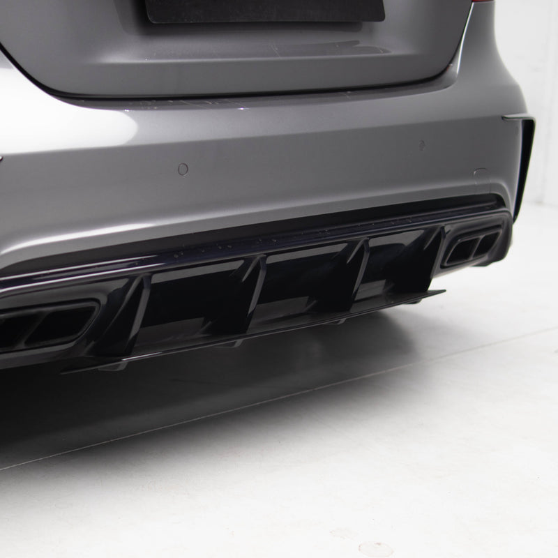 AMG Style Rear Diffuser & Exhaust Tips for Mercedes A Class W176 13-18 +