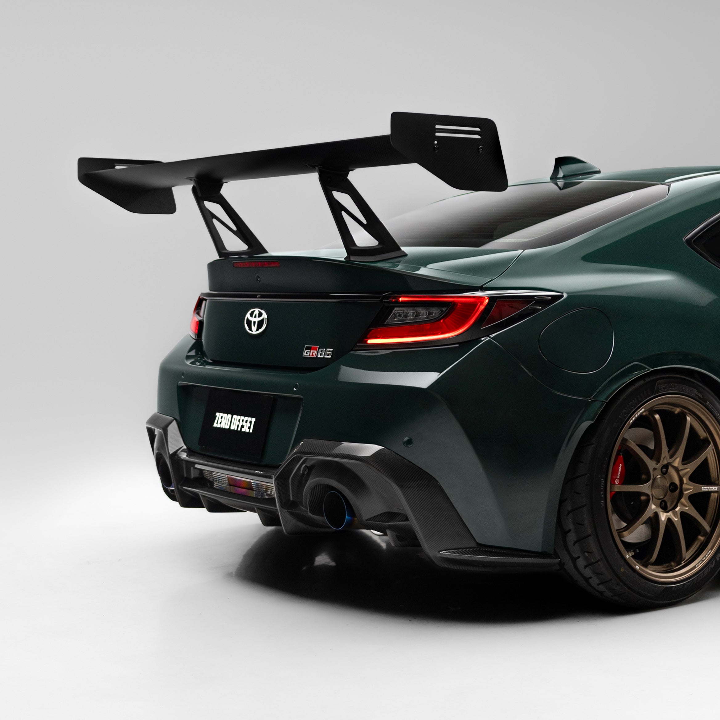 Toyota GR86 ZN8/Subaru BRZ ZD8 AT-M3 Carbon Motorsport Wing 2022+