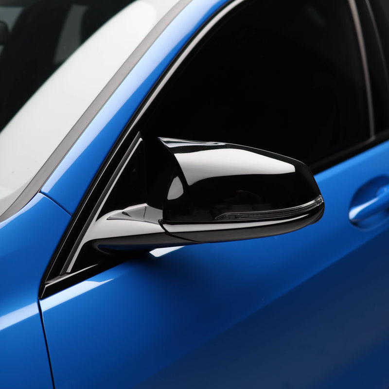 M Performance Style Gloss Black Mirror Caps for BMW 1/2 Series X1/X2/Z4 (F39)(F40)(F44)(F48)(G29) & Toyota Supra A90