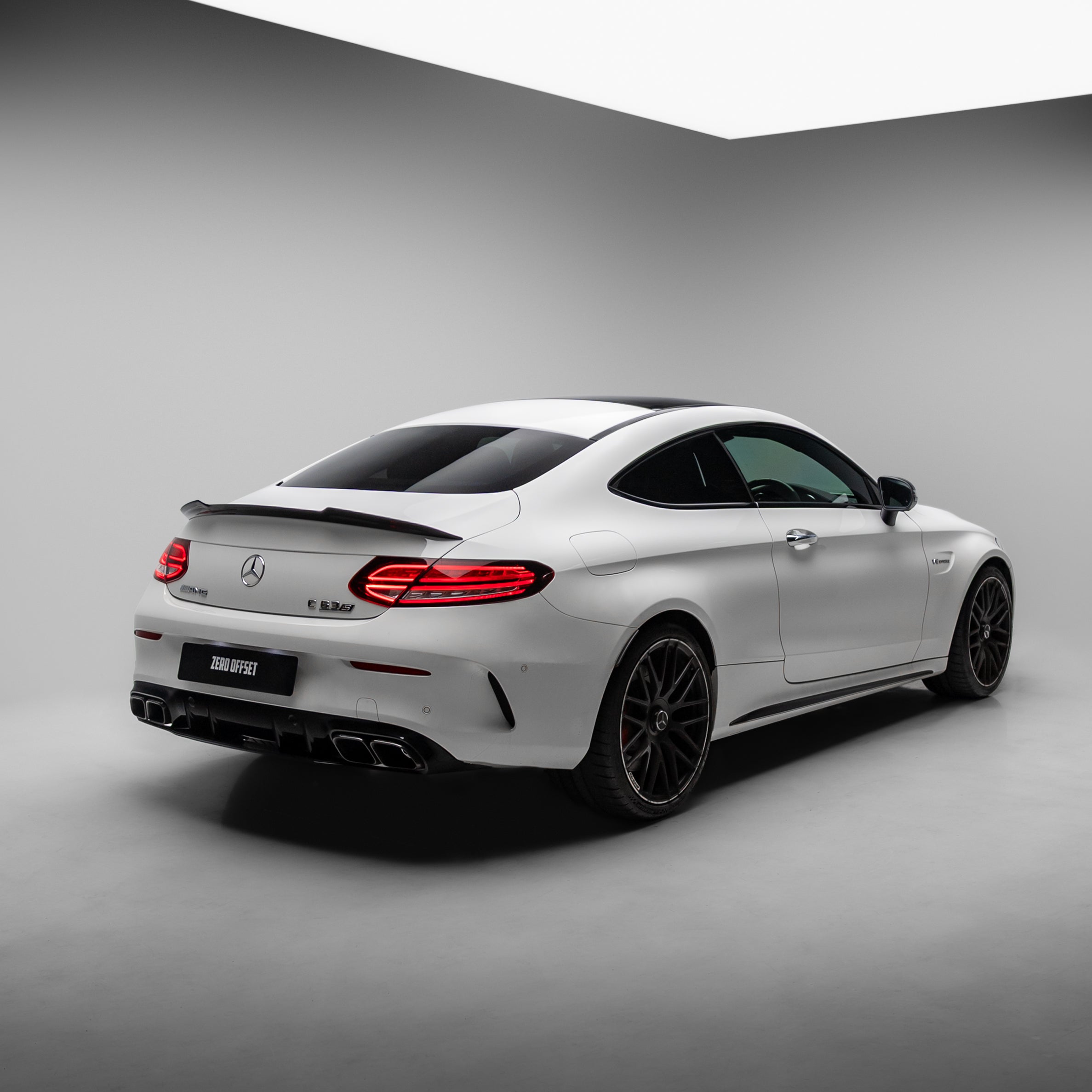 X-Style Pre Pregged Dry Carbon Fiber Spoiler for Mercedes-Benz C Class C205 Coupe