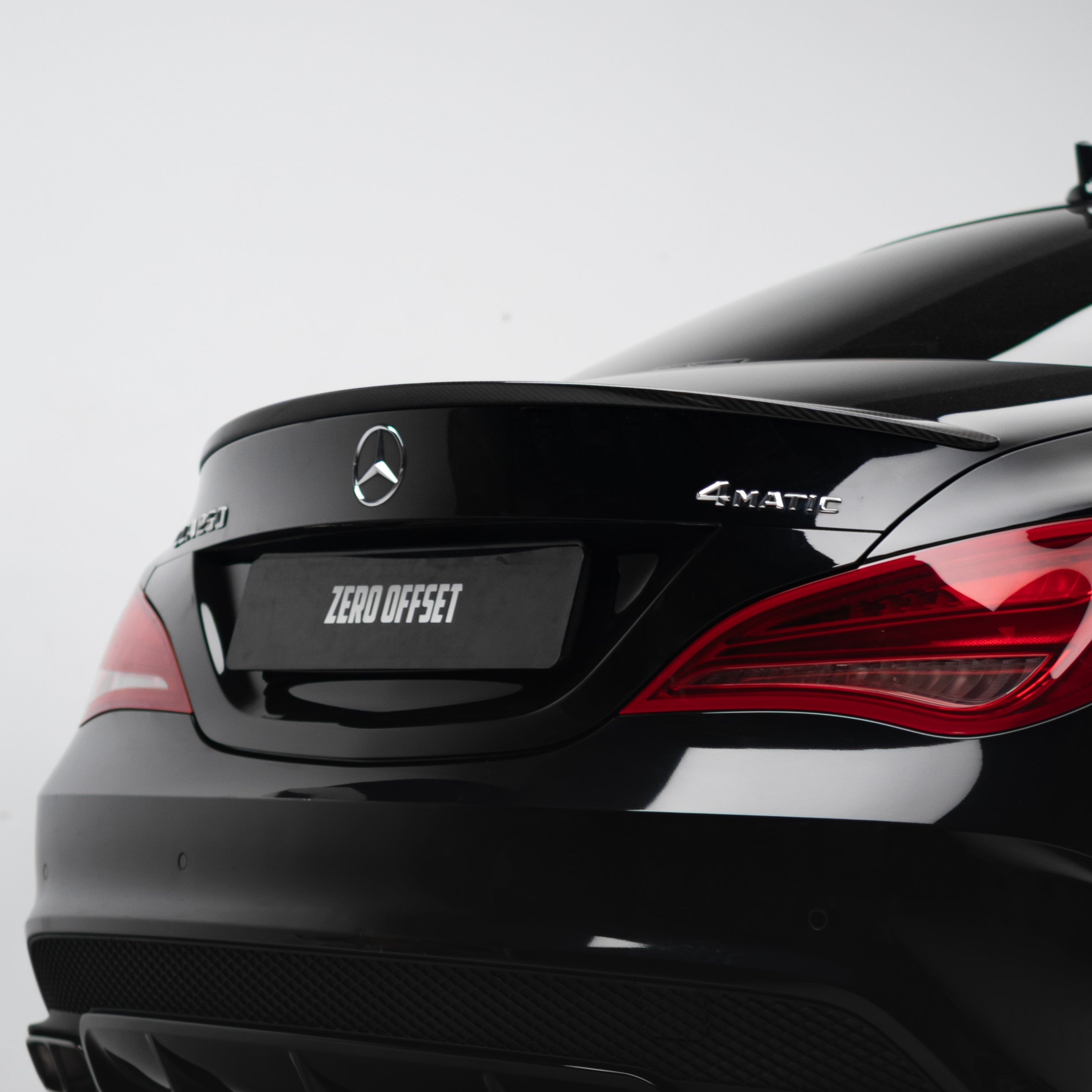 OEM-Style Pre Pregged Dry Carbon Fiber Spoiler for Mercedes-Benz CLA C117 Coupe 2013-2019