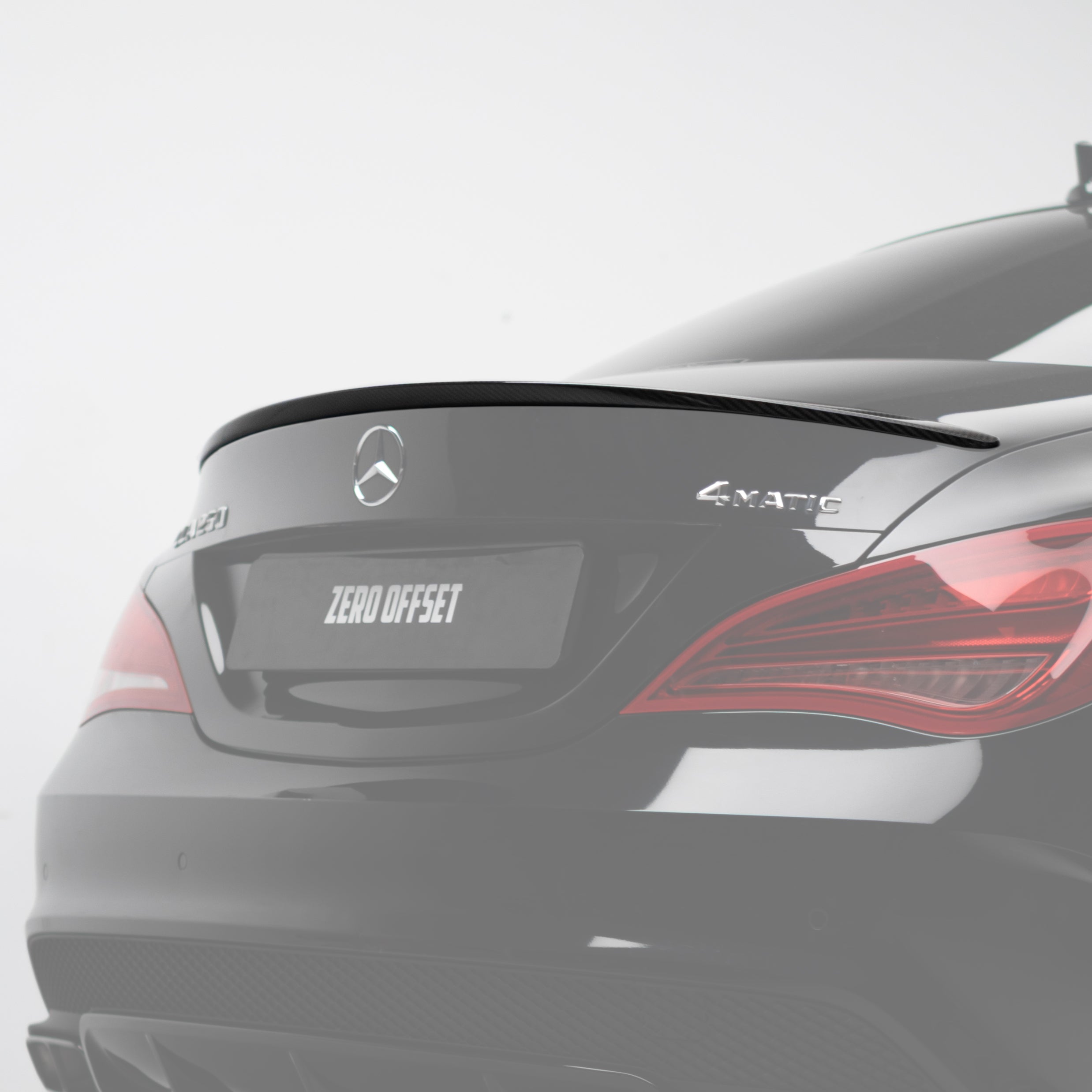 OEM-Style Pre Pregged Dry Carbon Fiber Spoiler for Mercedes-Benz CLA C117 Coupe 2013-2019