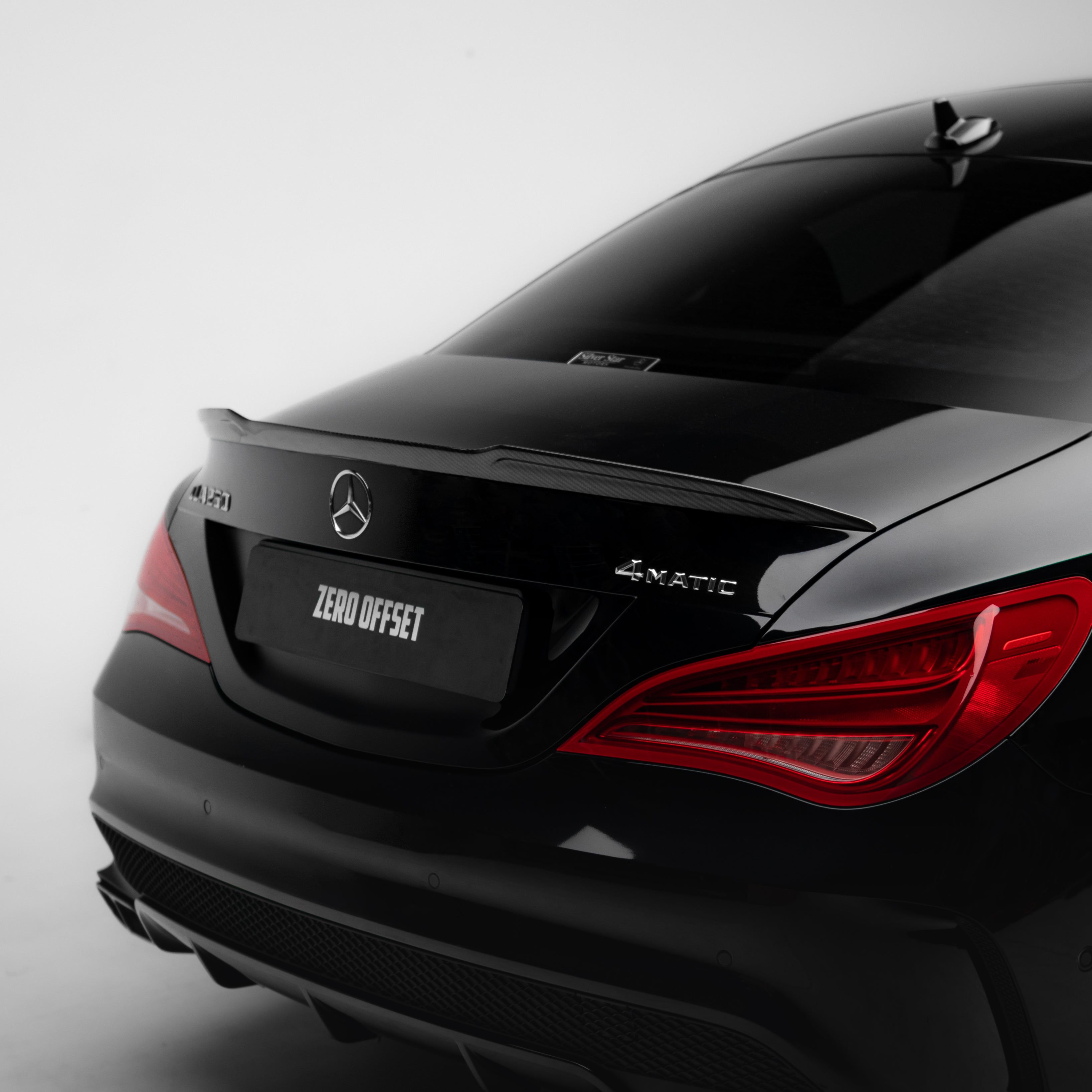 X-Style Pre Pregged Dry Carbon Fiber Spoiler for Mercedes-Benz CLA C117 Coupe 2013-2019
