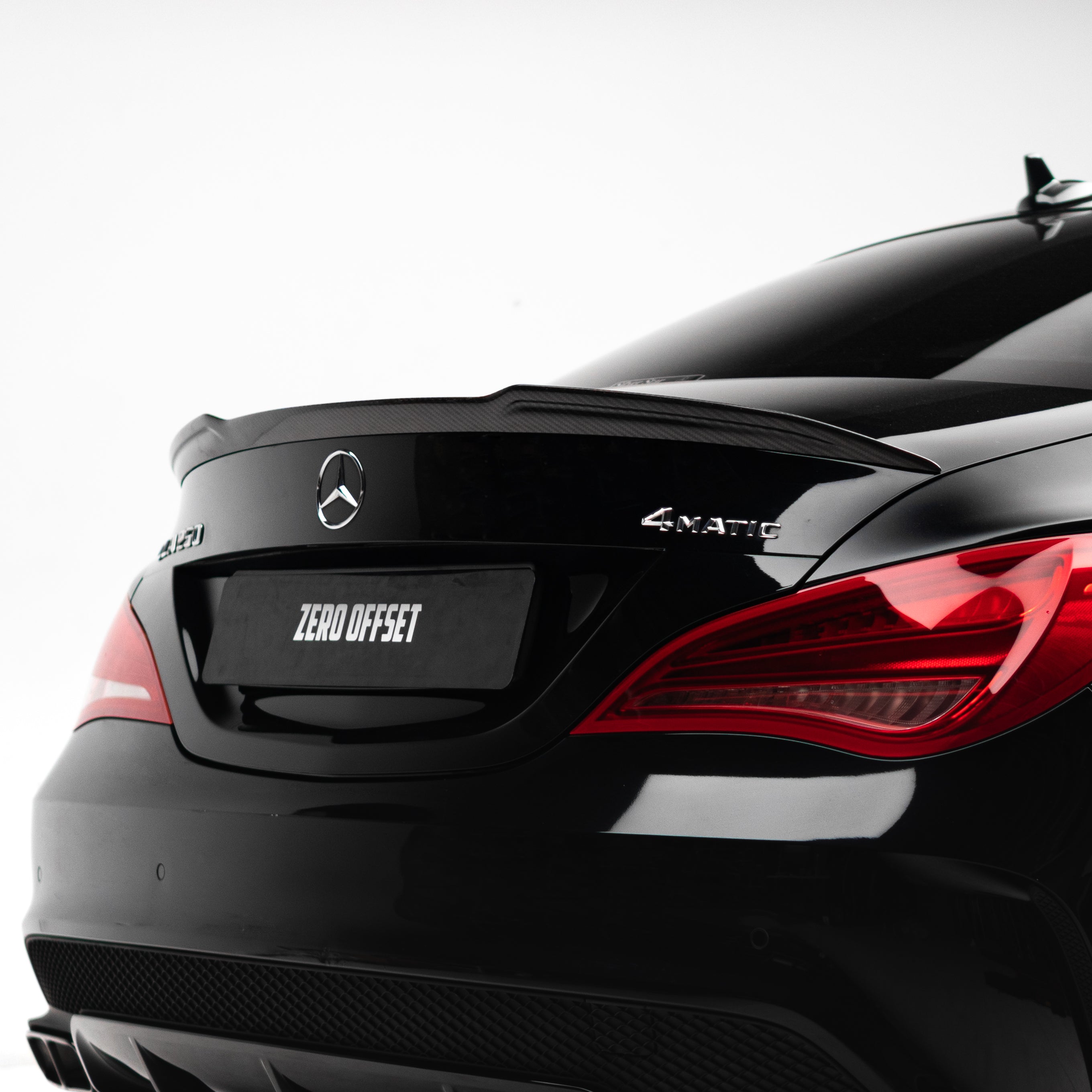 X-Style Pre Pregged Dry Carbon Fiber Spoiler for Mercedes-Benz CLA C117 Coupe 2013-2019