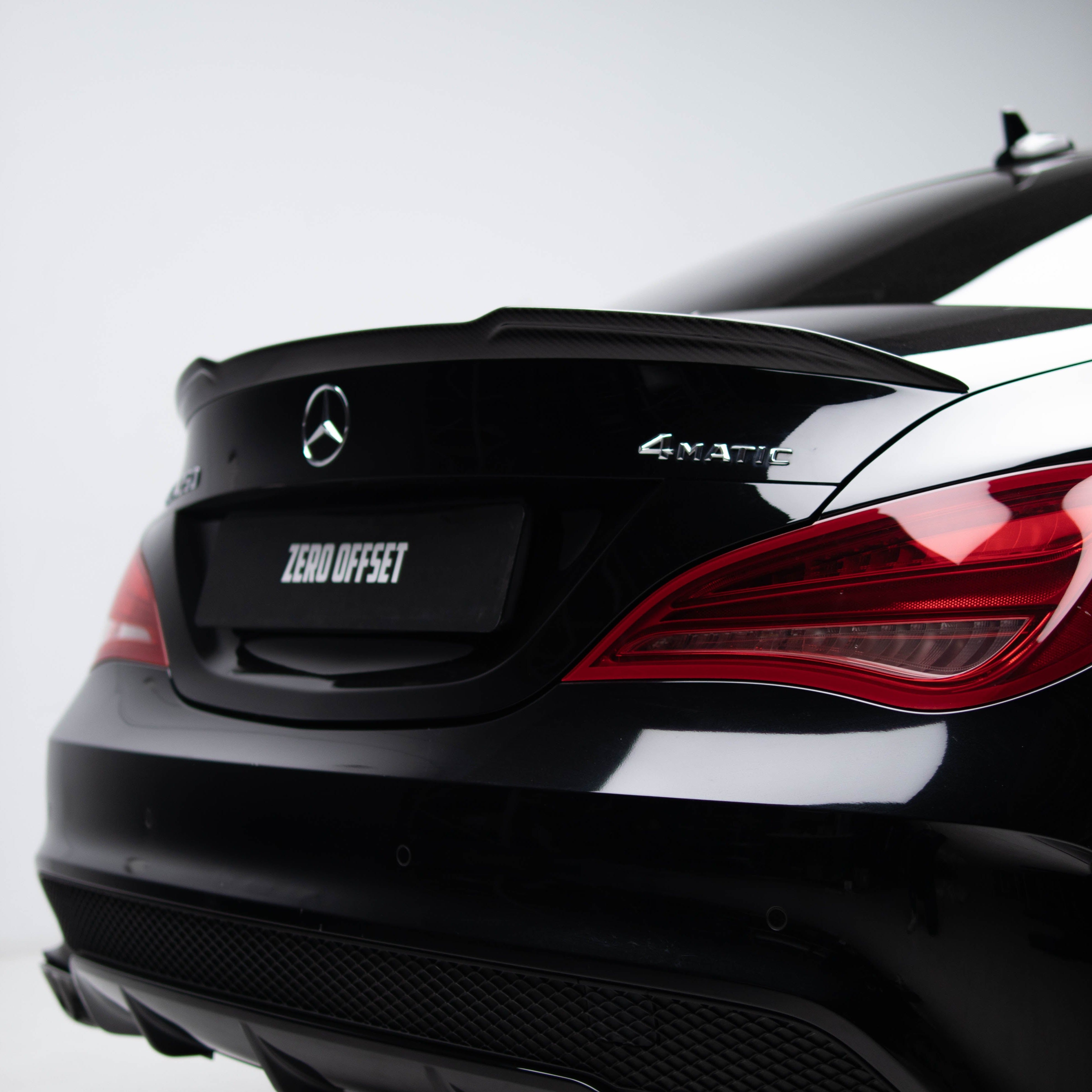 X-Style Pre Pregged Dry Carbon Fiber Spoiler for Mercedes-Benz CLA C117 Coupe 2013-2019