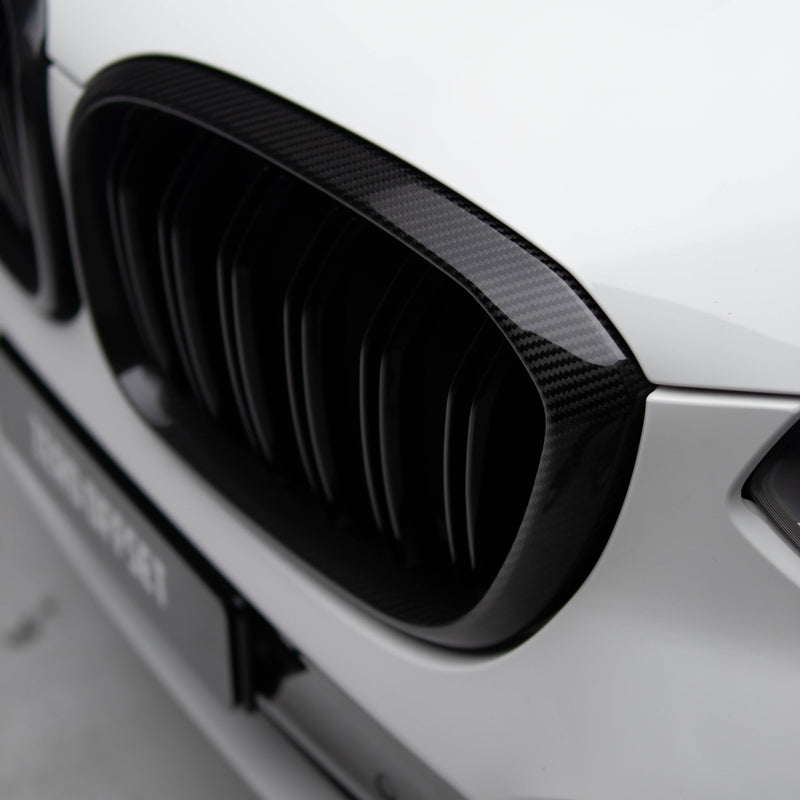 M Performance Style Pre Pregged Dry Carbon Fiber Grille (Dual Slat) for BMW X3 G01 / X4 G02 Pre LCI 17-21