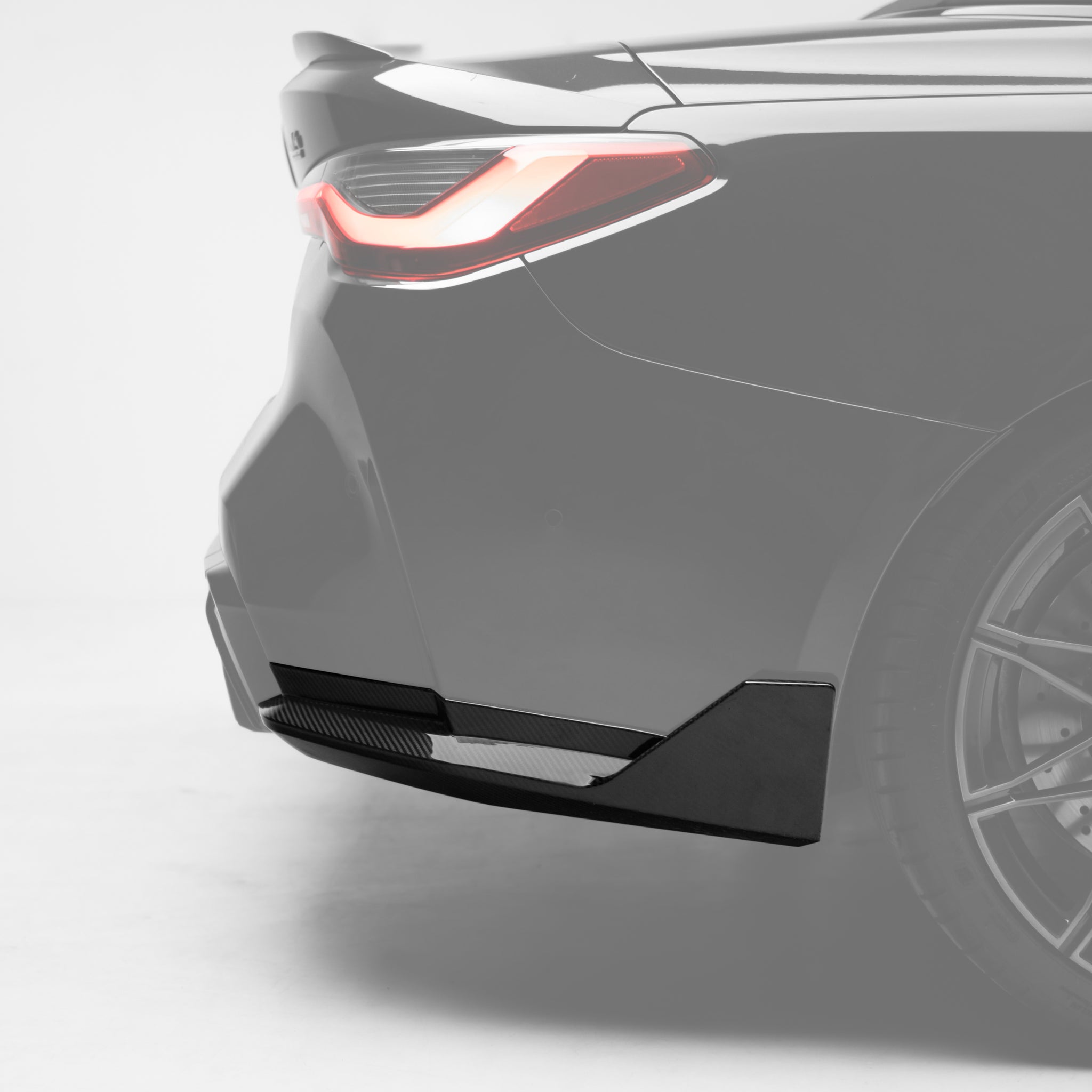 M Performance Style Pre Pregged Dry Carbon Rear Winglets for BMW M4 G8