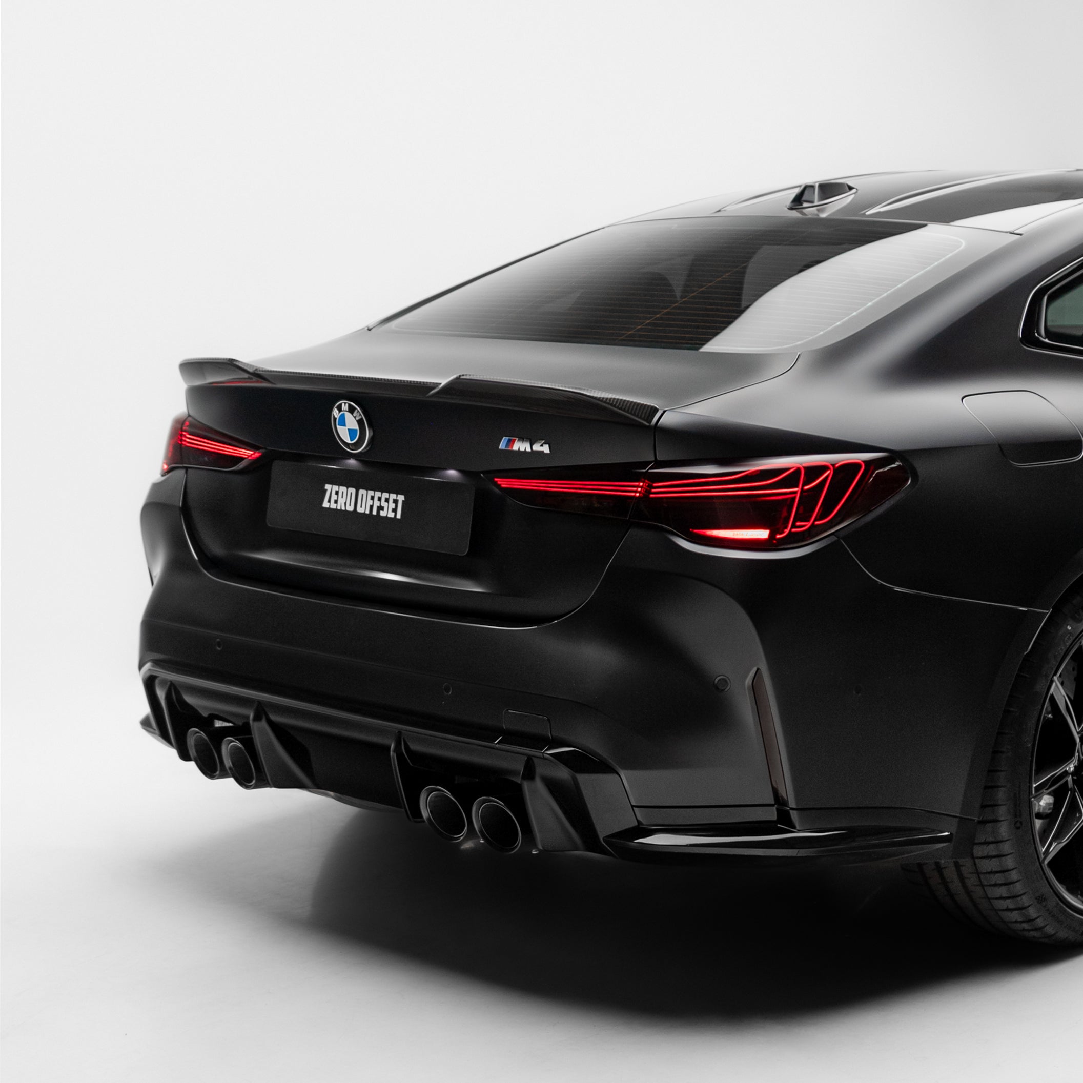 Sooqoo Pre Pregged Dry Carbon Fiber Spoiler for BMW 4 Series Coupe G22 / M4 G82 2021+