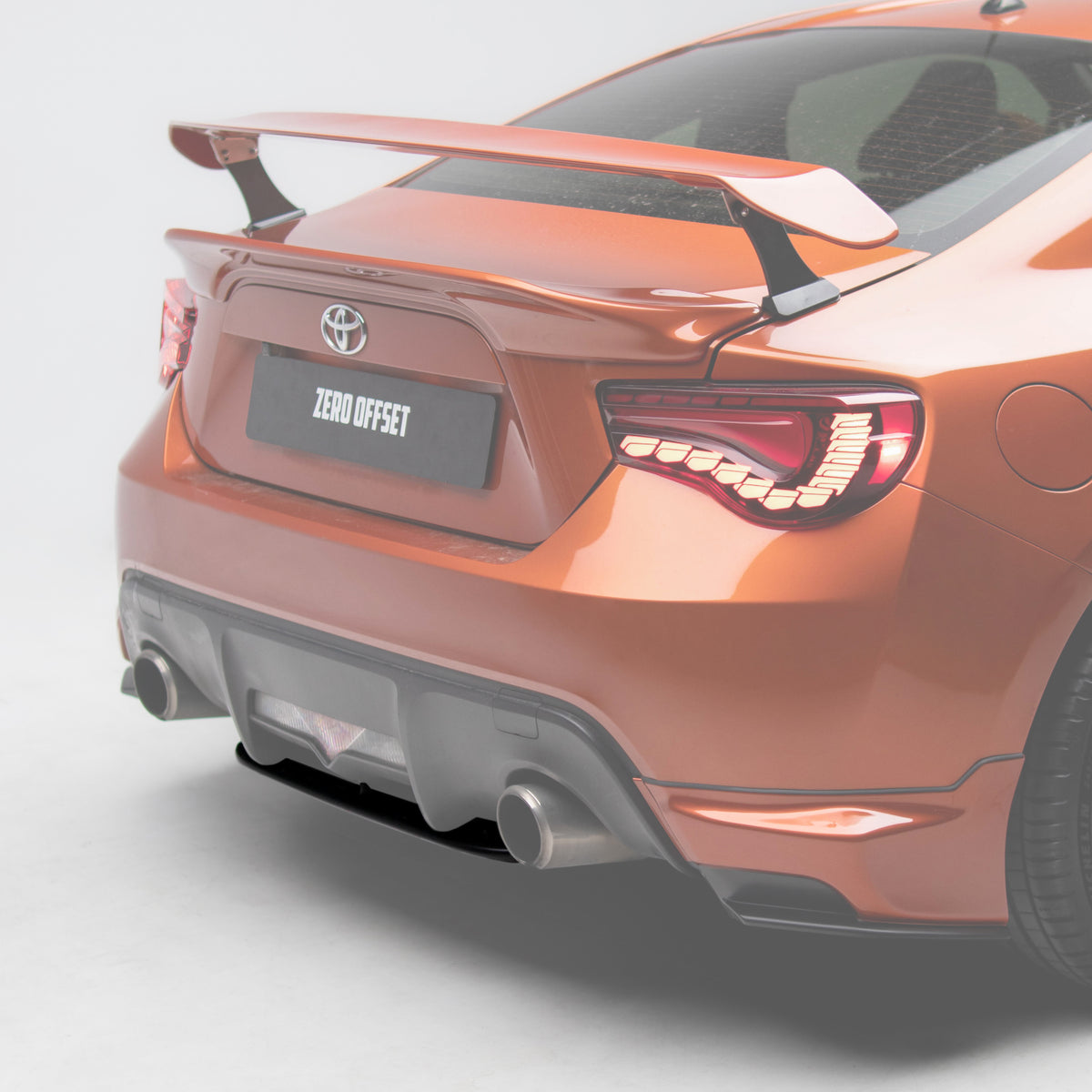 Zc6 Diffuser Aero Nur Style Rear Diffuser for Toyota 86 (ZN6)/ Subaru BRZ (ZC6) 201